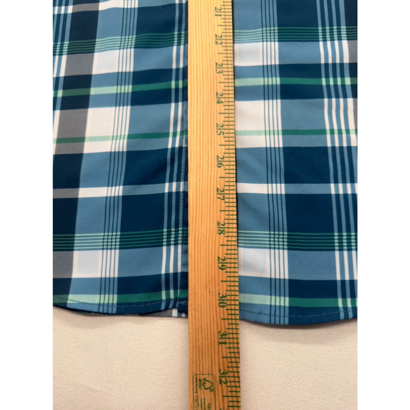 Eddie Bauer Eddie Bauer Button-Up Shirt XL Mens Green Plaid Lightweight Short Description? Size US XL / EU 56 / 4 - 6 Thumbnail