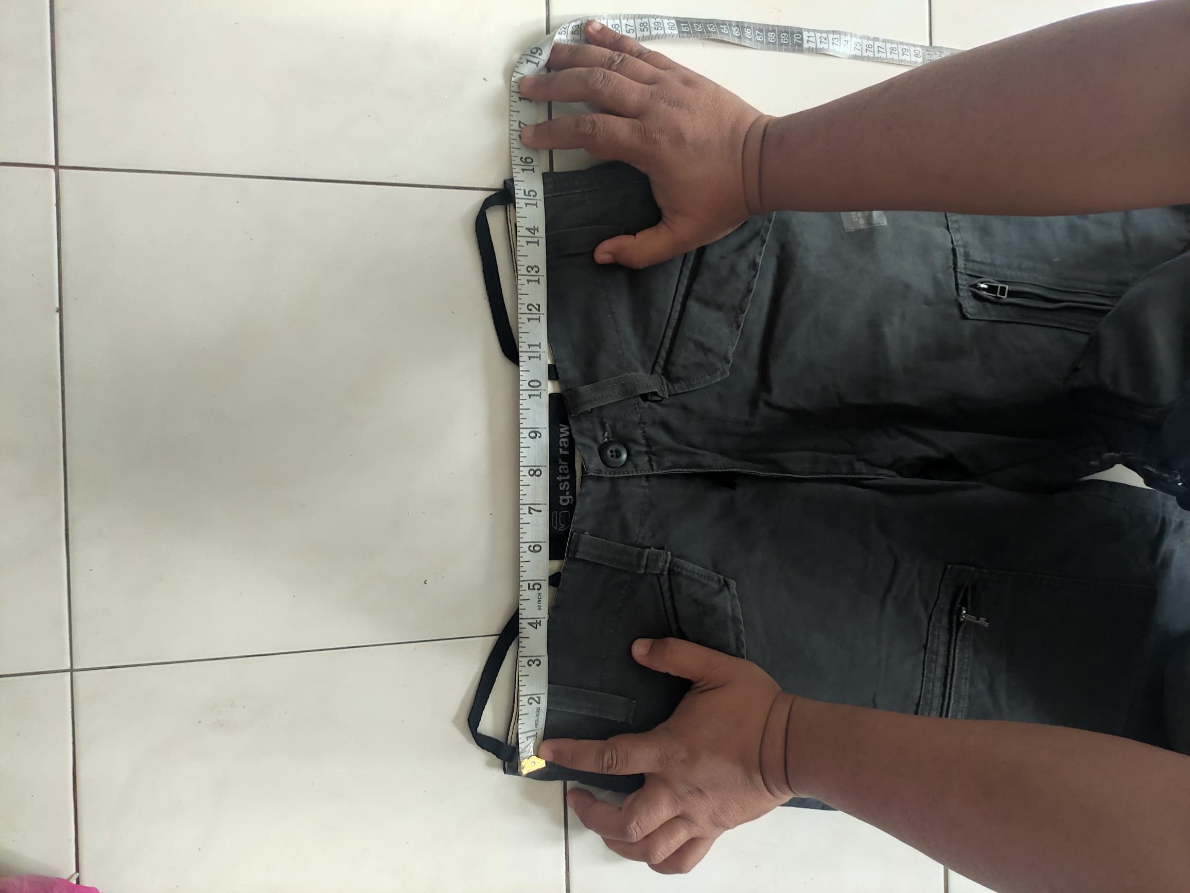 Tete Homme Vintage 10 Pockets Cargo Flight Pant G Star Raw Size US 30 / EU 46 - 19 Thumbnail