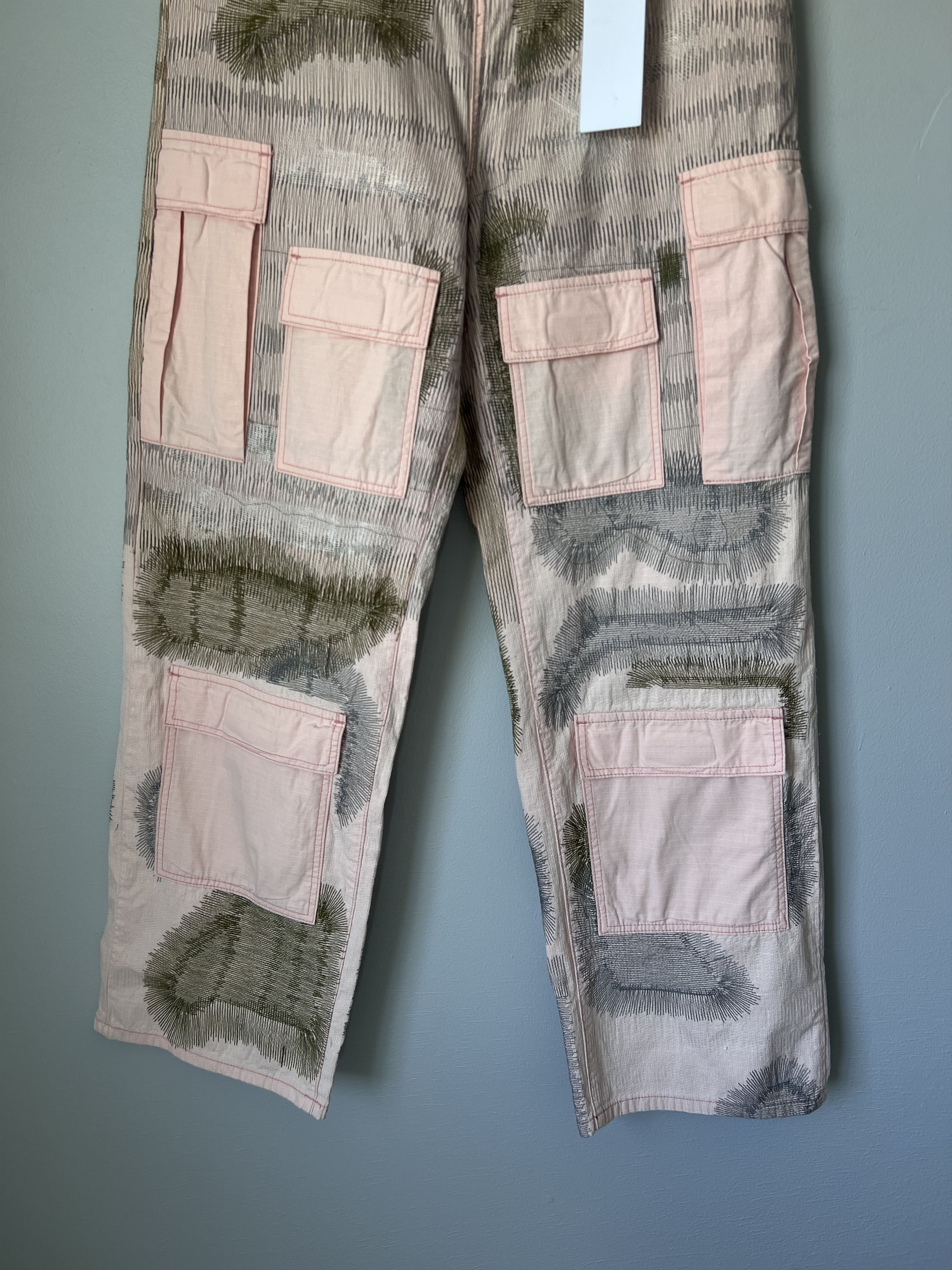 Who Decides War Who Decides War Daring Cargo Pants in Rose Pink Size US 34 / EU 50 - 3 Thumbnail