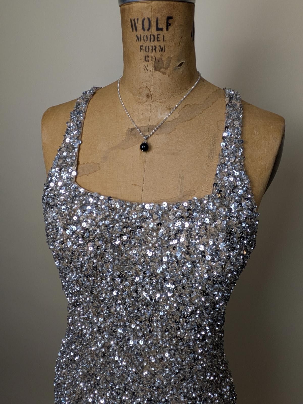 Other parker black silver sparkle dress Size L / US 10 / IT 46 - 2 Thumbnail