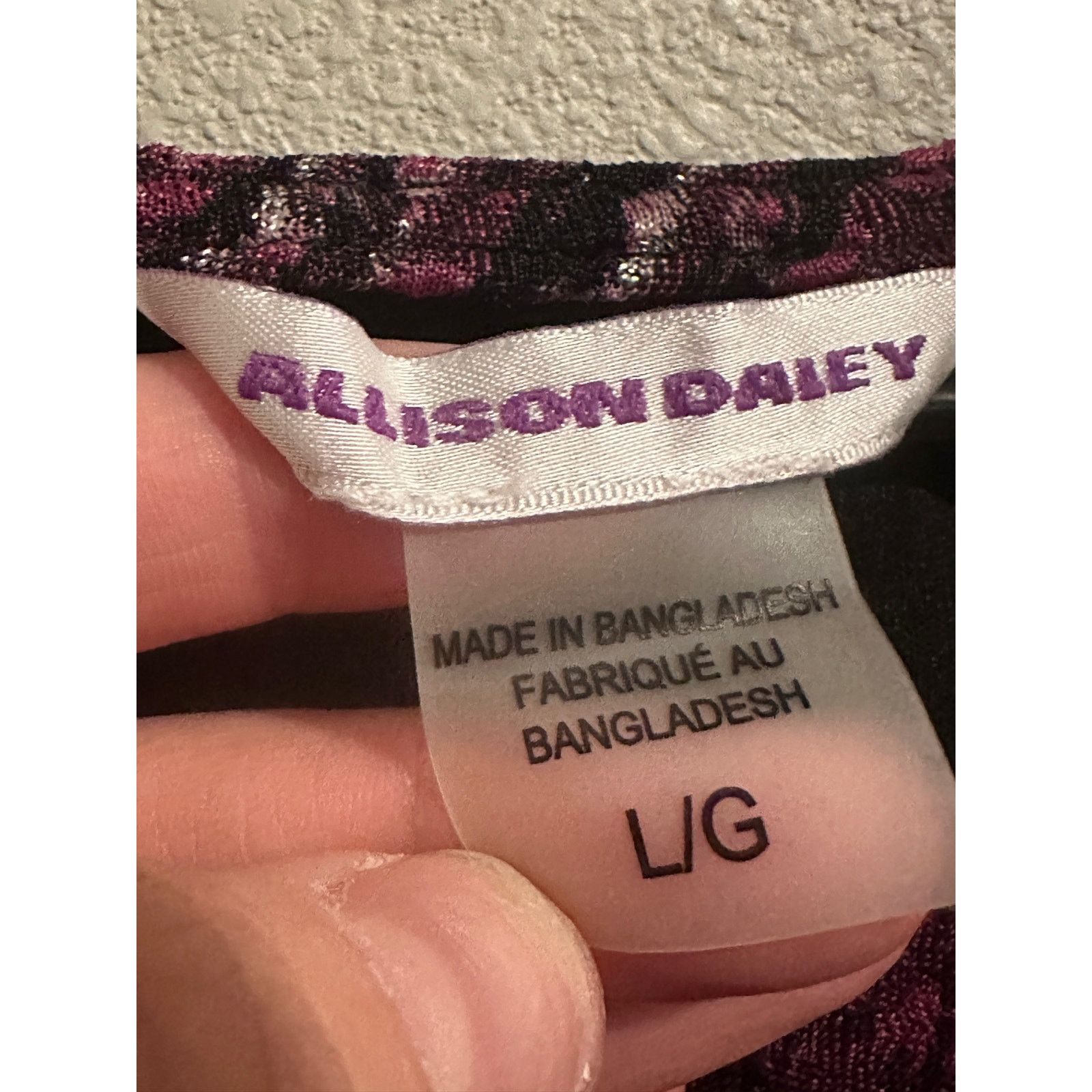 Other Allison Daley Crew Neck Sleeveless Formal Purple Blouse - L Size L / US 10 / IT 46 - 7 Thumbnail