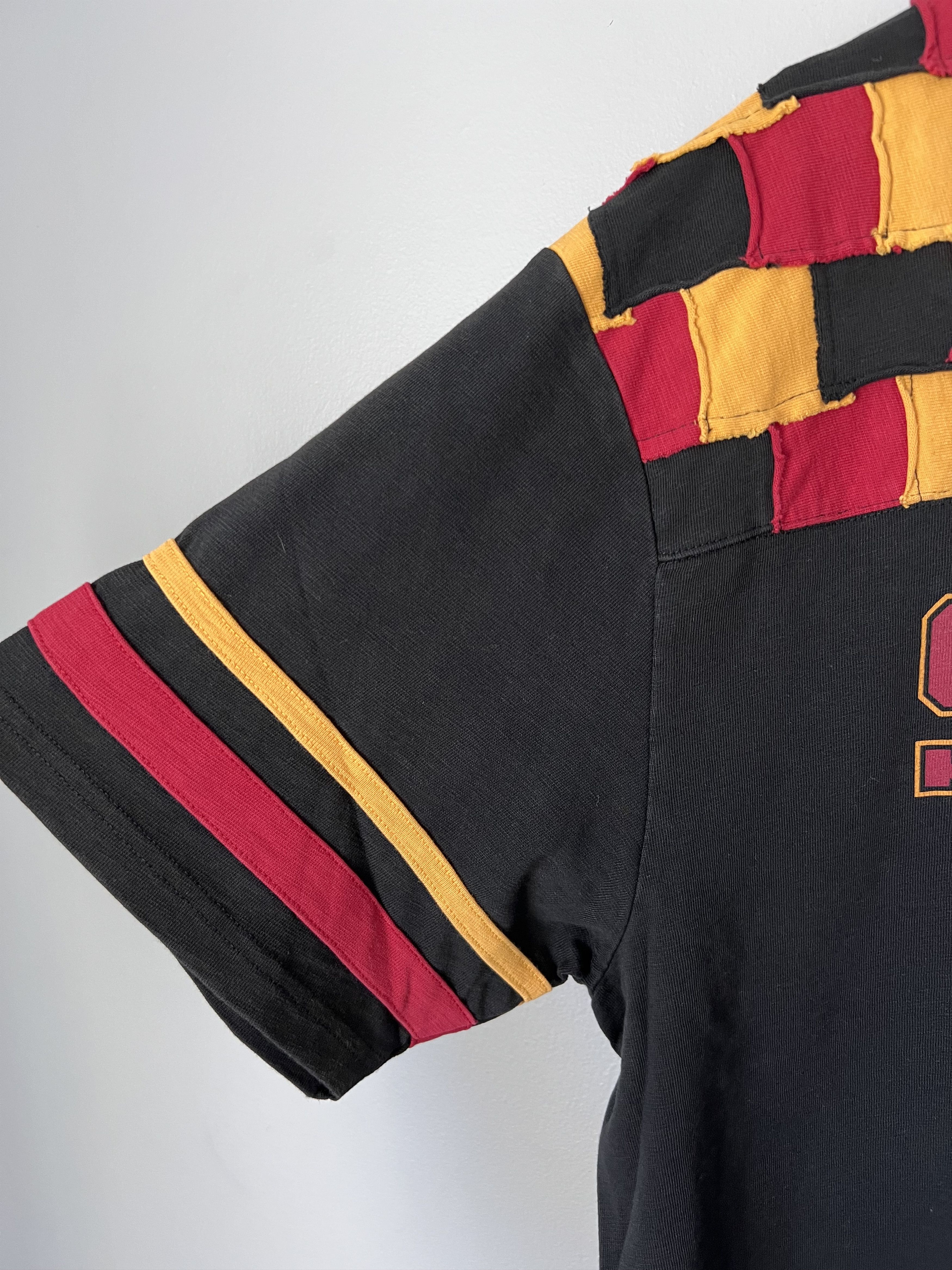 Supreme Supreme Patchwork Yoke Football Top in Black Size US XL / EU 56 / 4 - 4 Thumbnail