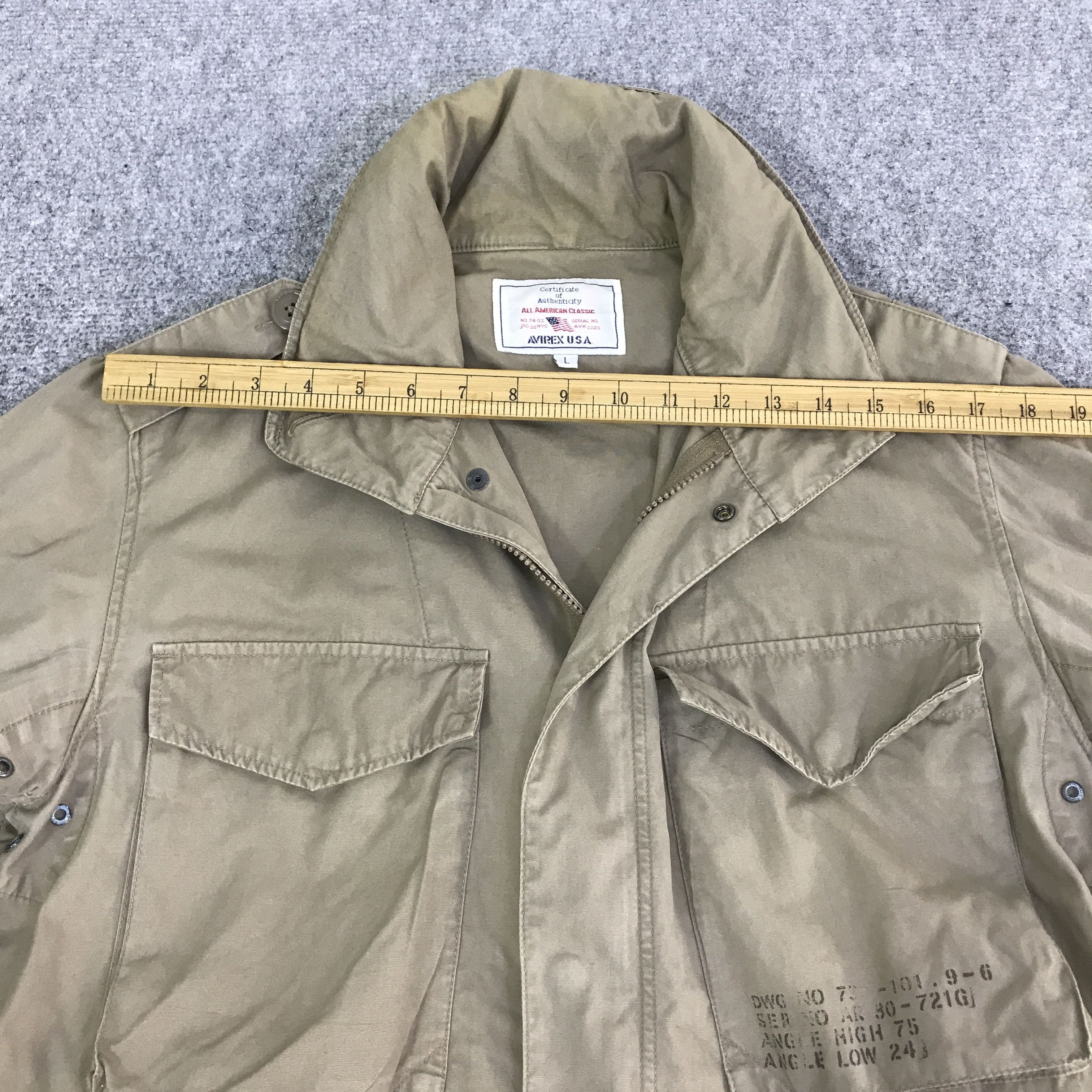 Avirex AVIREX USA M65 DESIGN JACKET K124B3 Size US L / EU 52-54 / 3 - 5 Thumbnail