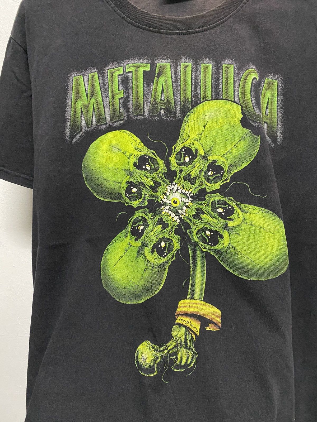 Metallica Vintage 90s Metallica Pushead Heavy Metal Band Music Rock Size US L / EU 52-54 / 3 - 4 Thumbnail