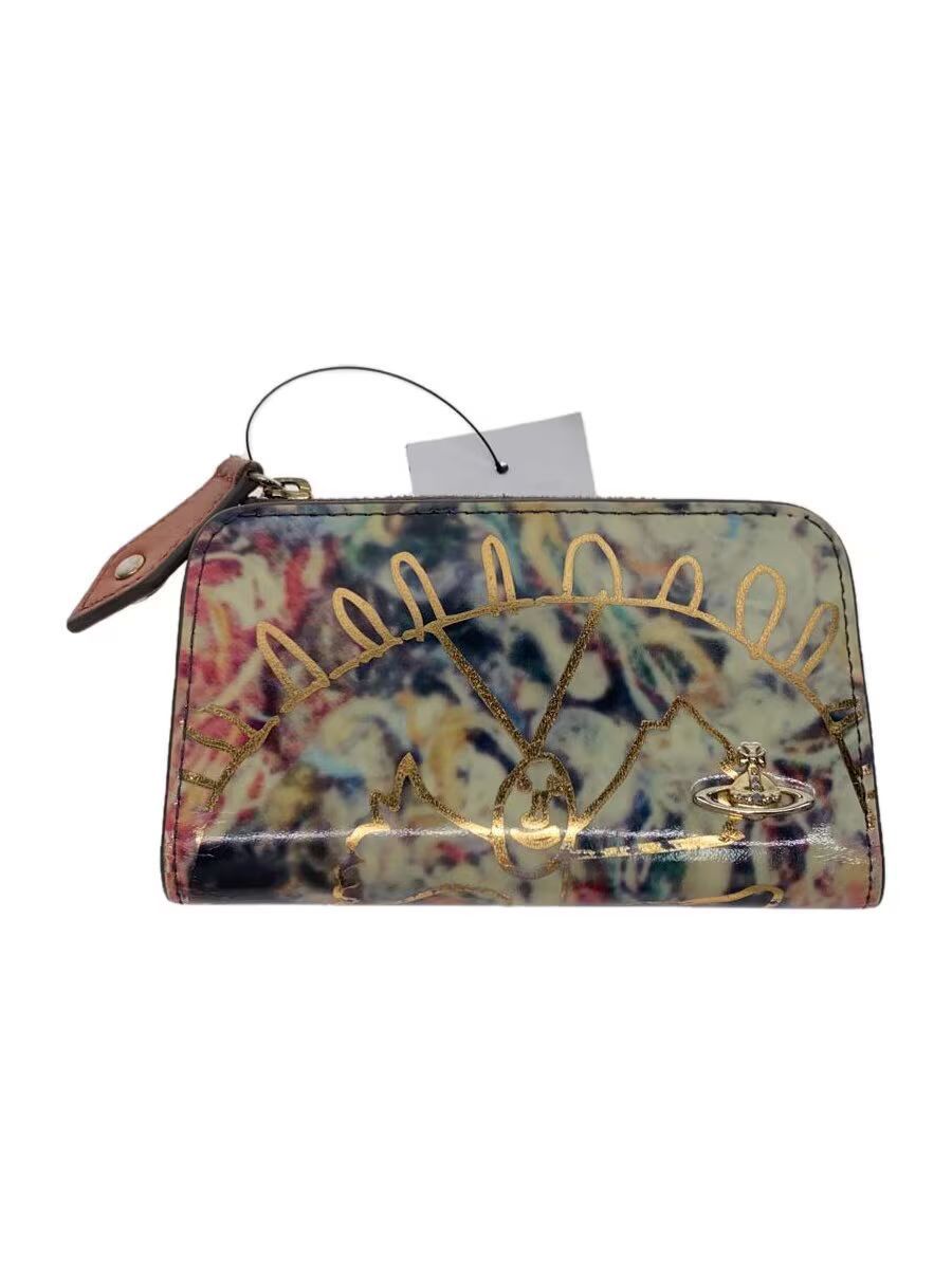 Vivienne Westwood Leather Allover Graphic Orb Logo Wallet Size ONE SIZE - 1 Thumbnail