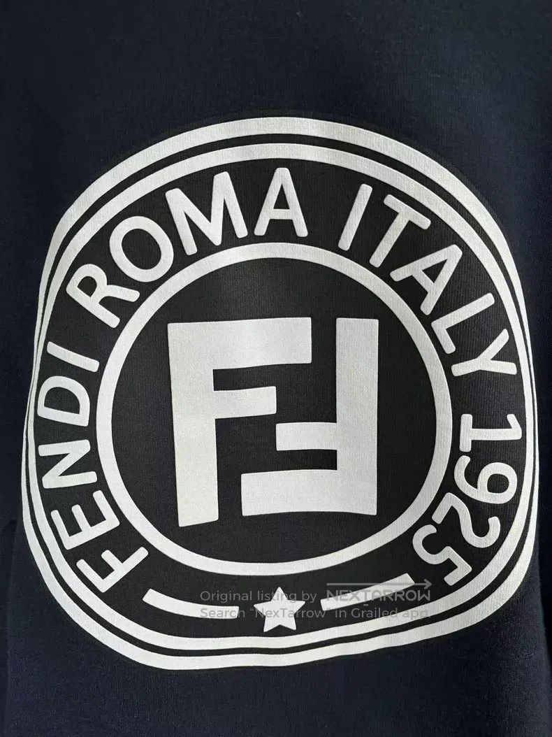 Fendi Fendi Double F logo hooded sweatshirt Size US S / EU 44-46 / 1 - 3 Thumbnail