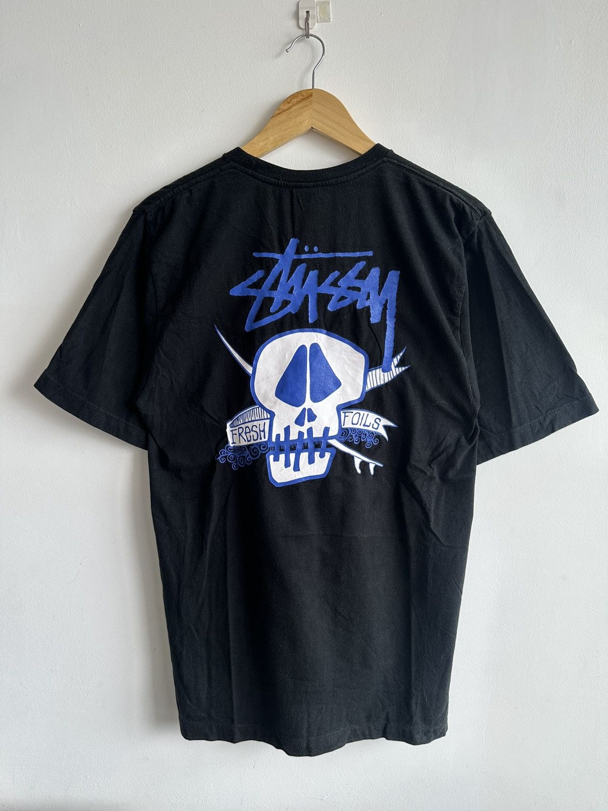 Vintage Stussy Skull T Shirt | Grailed