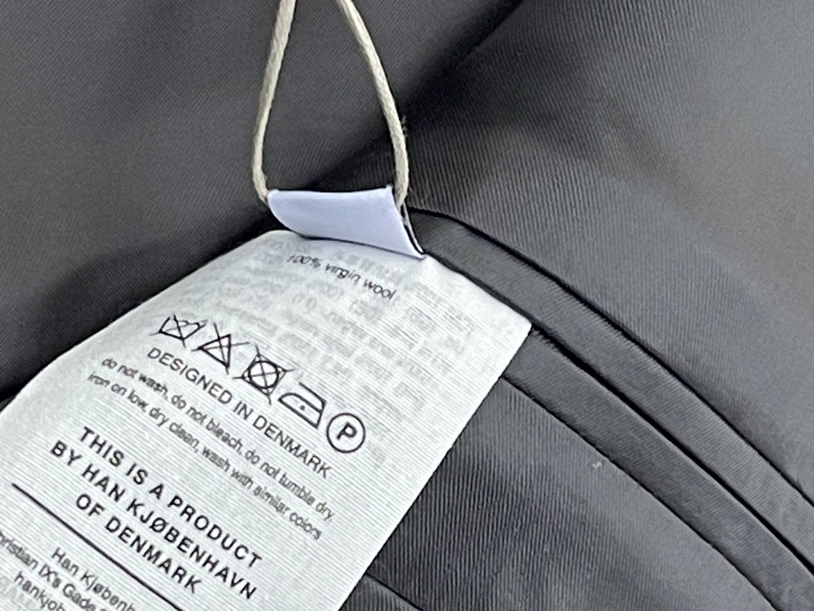 Han Kjobenhavn !DS! AW22 Han Kjobenhavn Sharped Striped Suit Size 40S - 13 Thumbnail