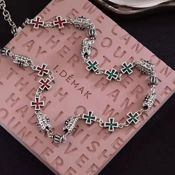 Jewelry Creative Cross Simple Necklace Size ONE SIZE - 3 Thumbnail