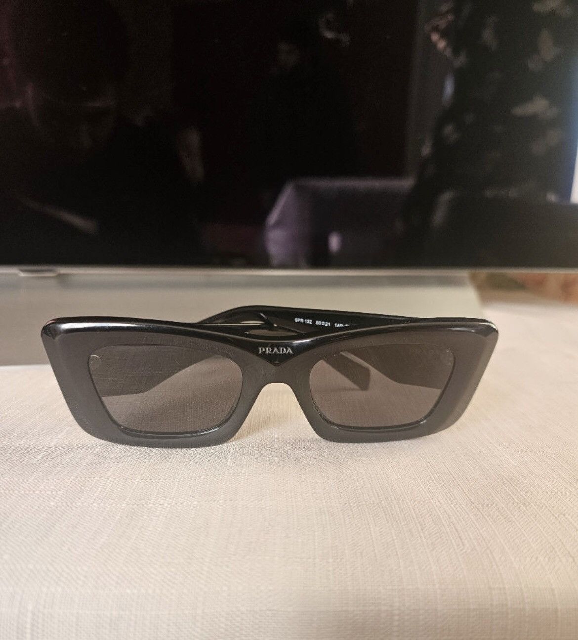 Prada RRP 517$ Crazy Prada Logo WOMENS SUNGLASSES PR 13ZS Size ONE SIZE - 5 Thumbnail
