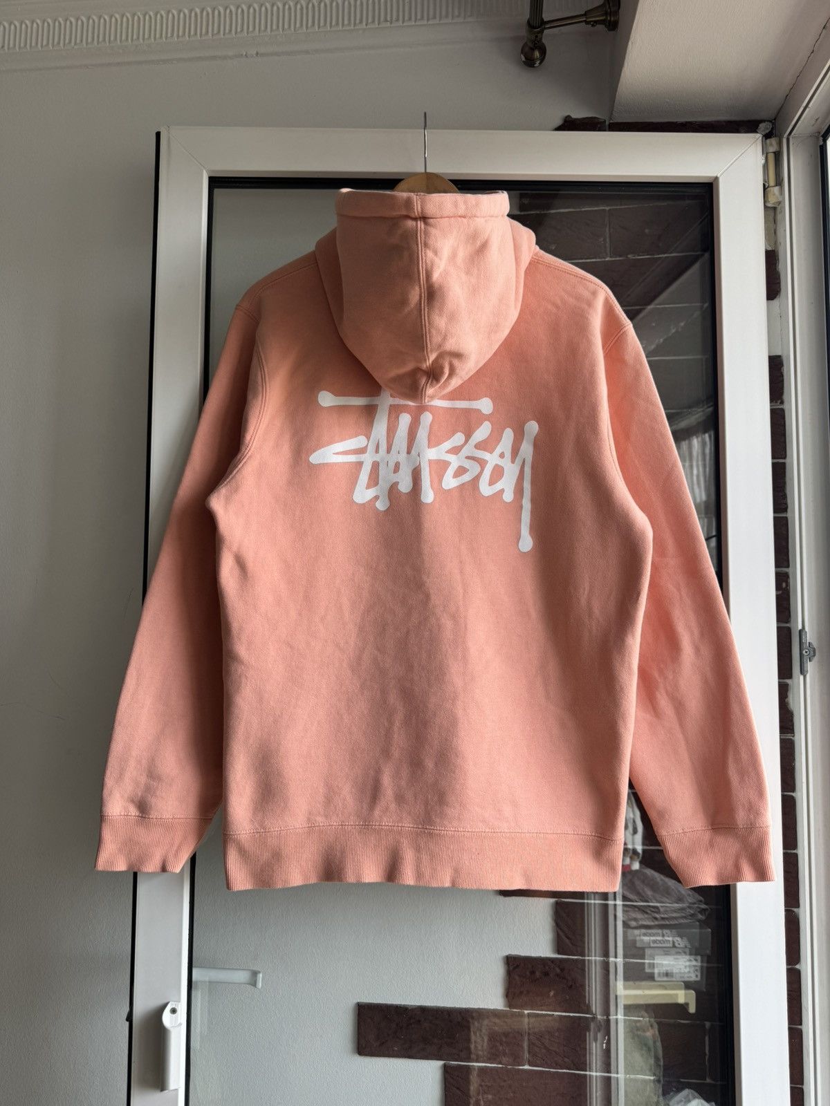 Stussy Stussy peach zip hoodie 00,s Size US L / EU 52-54 / 3 - 2 Thumbnail