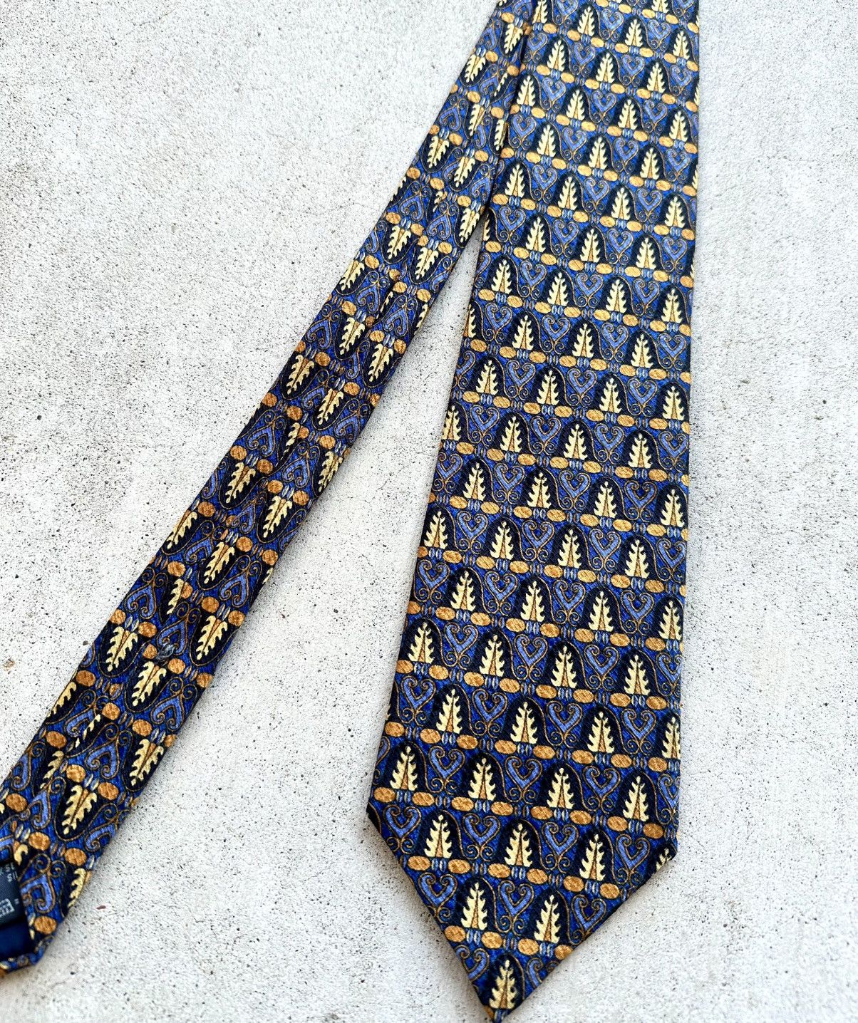 Ermenegildo Zegna Ermenegildo Zegna Luxury Necktie Mens Multicolor Silk Italy Size ONE SIZE - 1 Thumbnail
