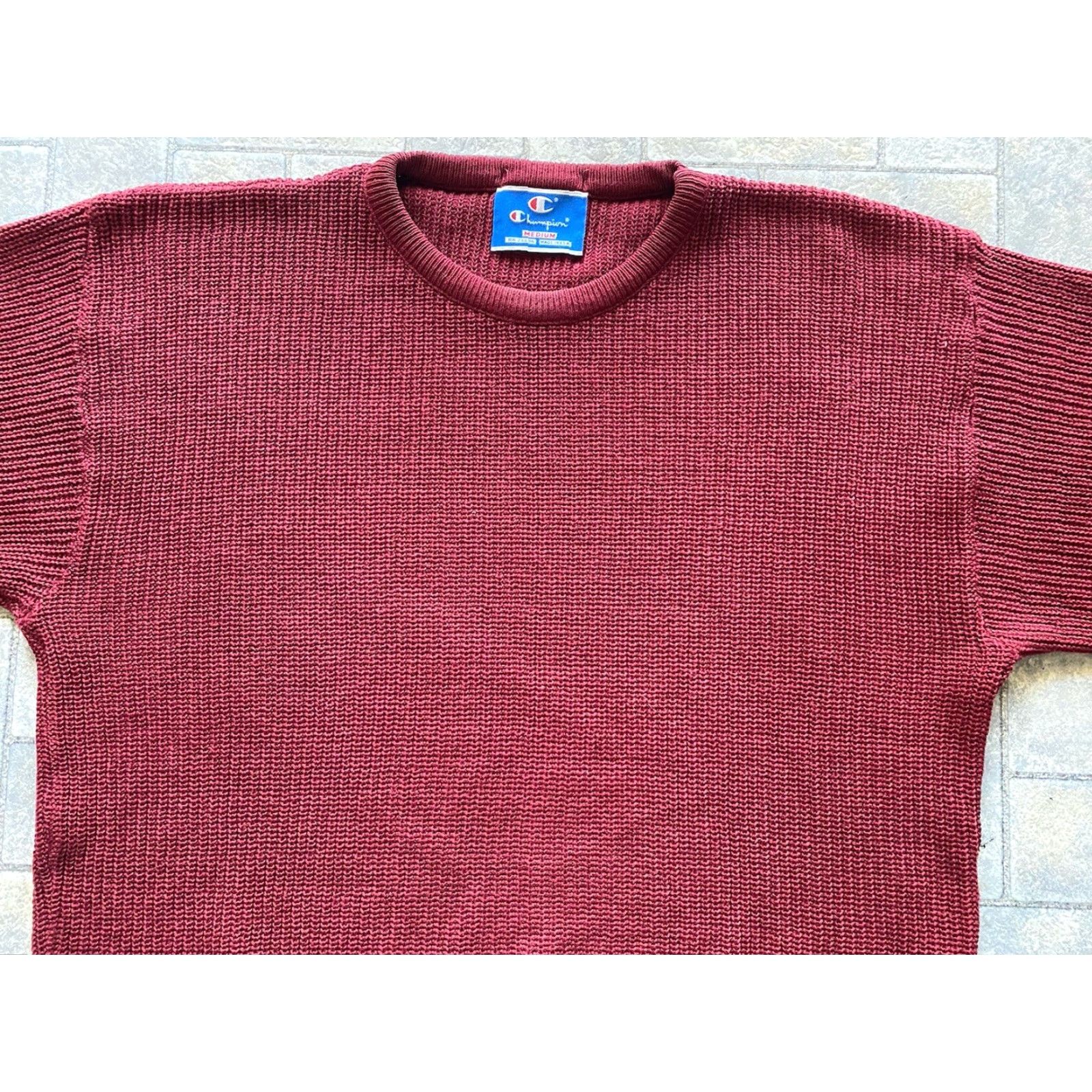 Champion VINTAGE Champion Sweatshirt Pullover Red M Men Medium Made In USA Pullover Sweatshirt Red VTG Champion Mens Medium Red Sweatshirt Pullover USA Size US M / EU 48-50 / 2 - 7 Thumbnail
