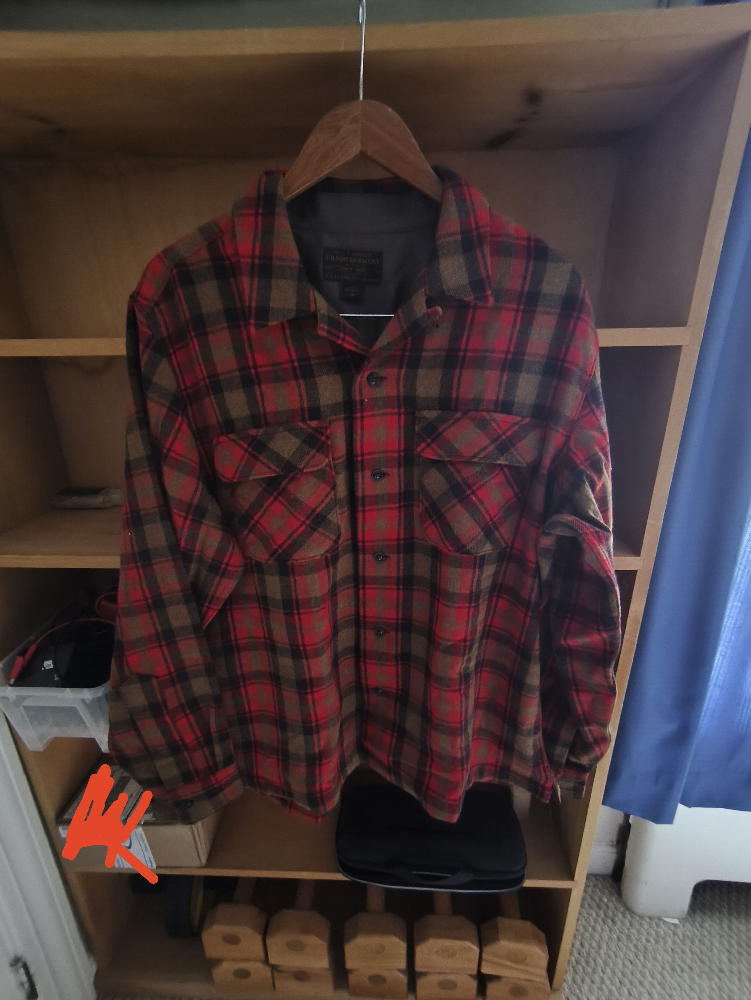Filson Buckner Wool camp shirt Size US M / EU 48-50 / 2 - 8 Thumbnail