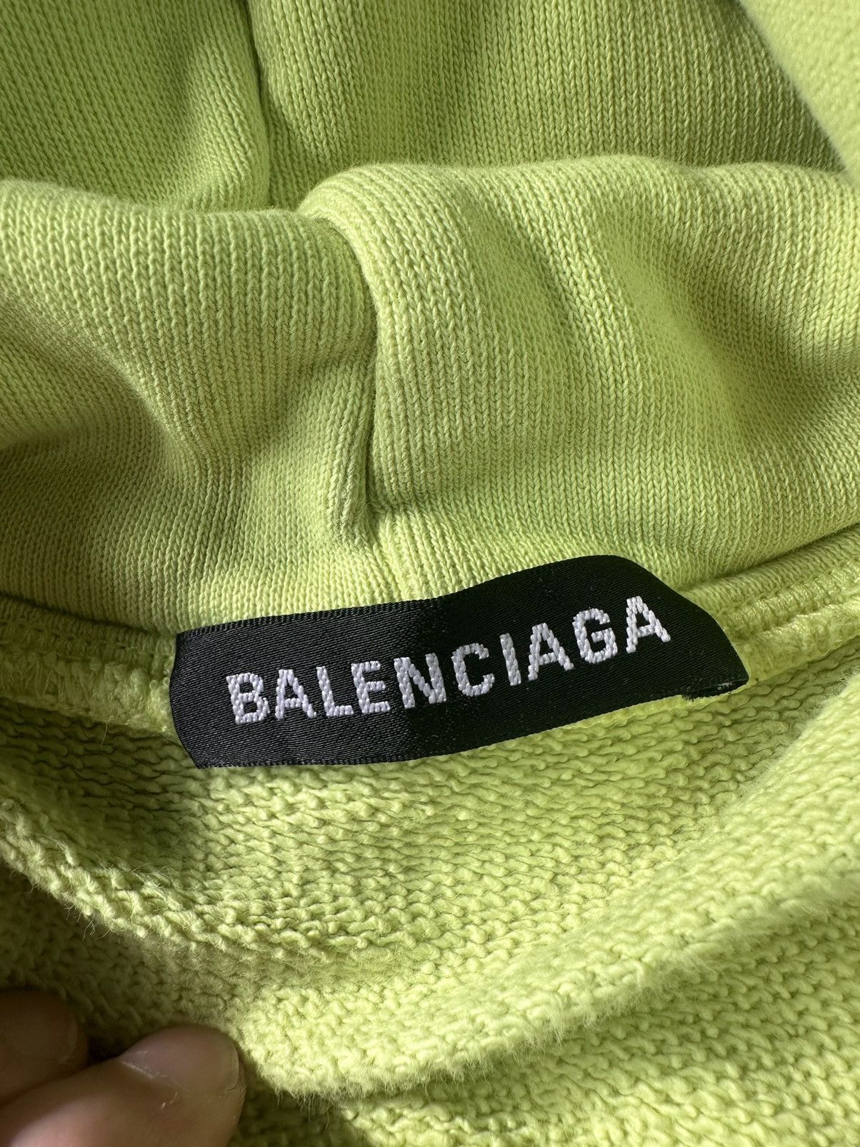 Balenciaga Balenciaga Fluo BB Neon Logo Hoodie size Small Size US S / EU 44-46 / 1 - 4 Thumbnail