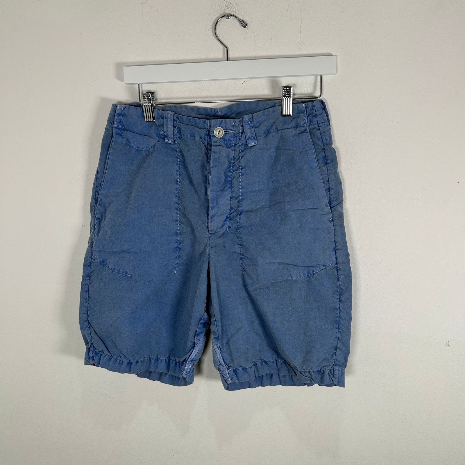 Takahiromiyashita The Soloist. Takahiromiyashita The Soloist Blue Stone Wash Shorts Size S Size US 30 / EU 46 - 1 Thumbnail