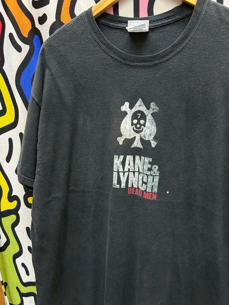 Vintage Vintage 2000s Kane & Lynch Game tshirt size XL Size US XL / EU 56 / 4 - 1 Thumbnail