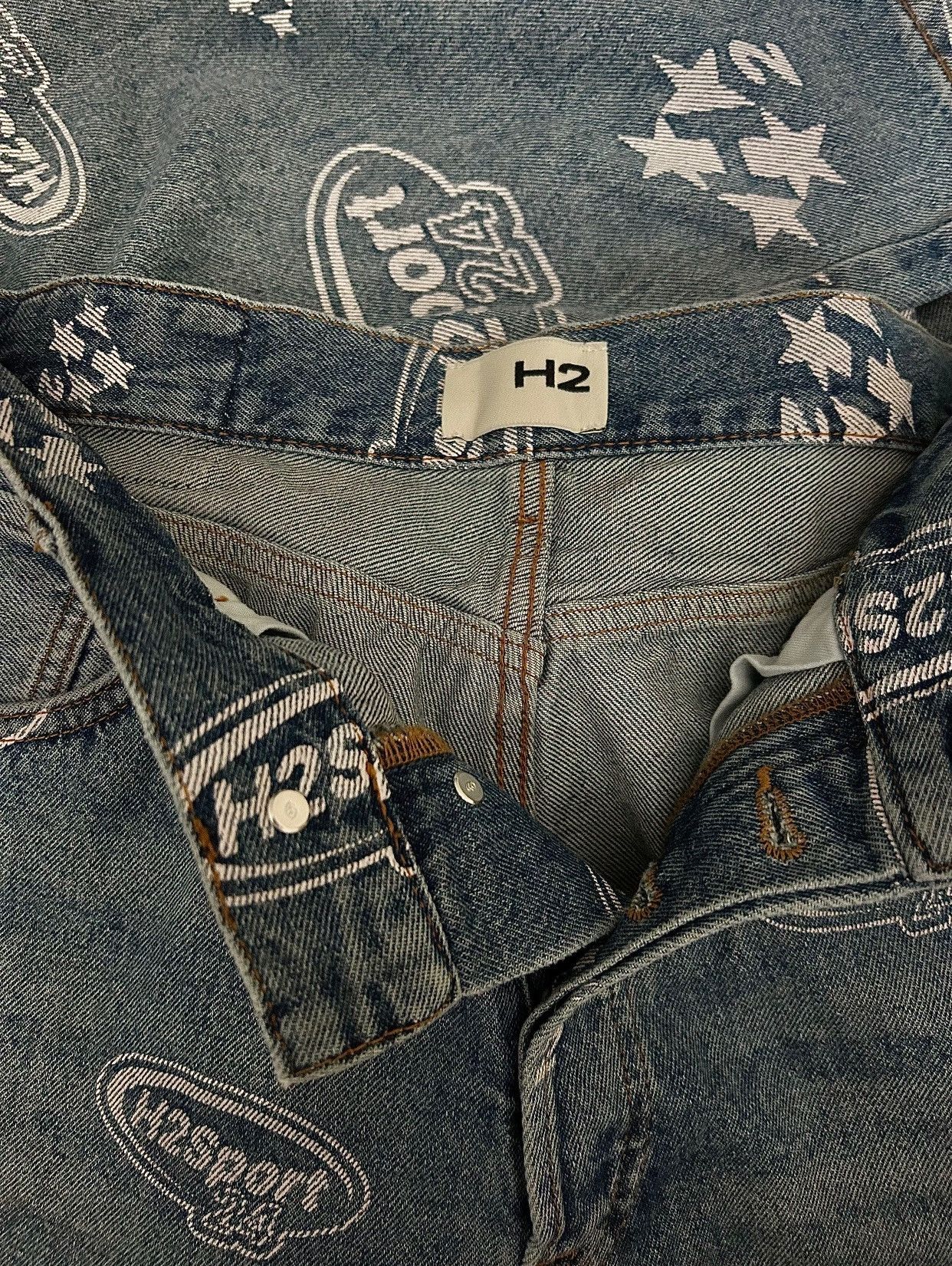 H&M × Heron Preston H2 SPORT LOOSE JEANS Size US 32 / EU 48 - 6 Thumbnail