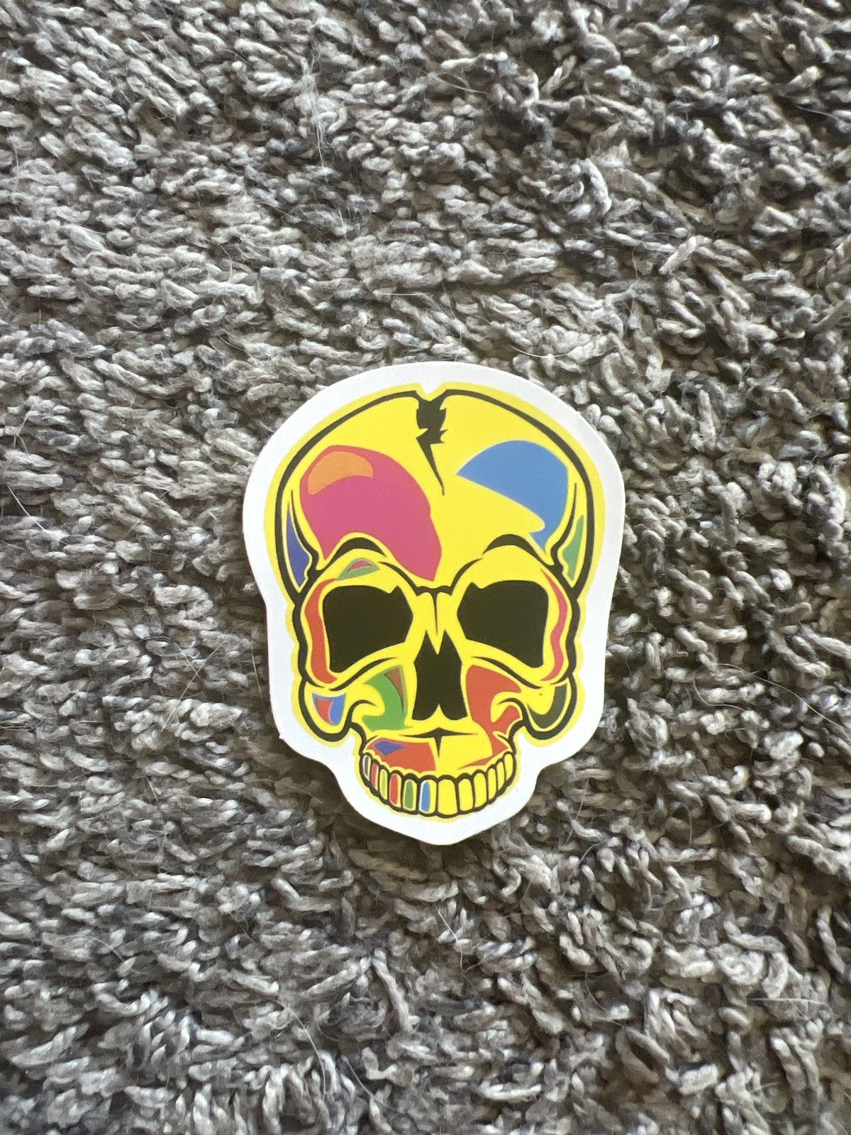 Hypebeast Vibrant Skull Sticker Size ONE SIZE - 1 Thumbnail