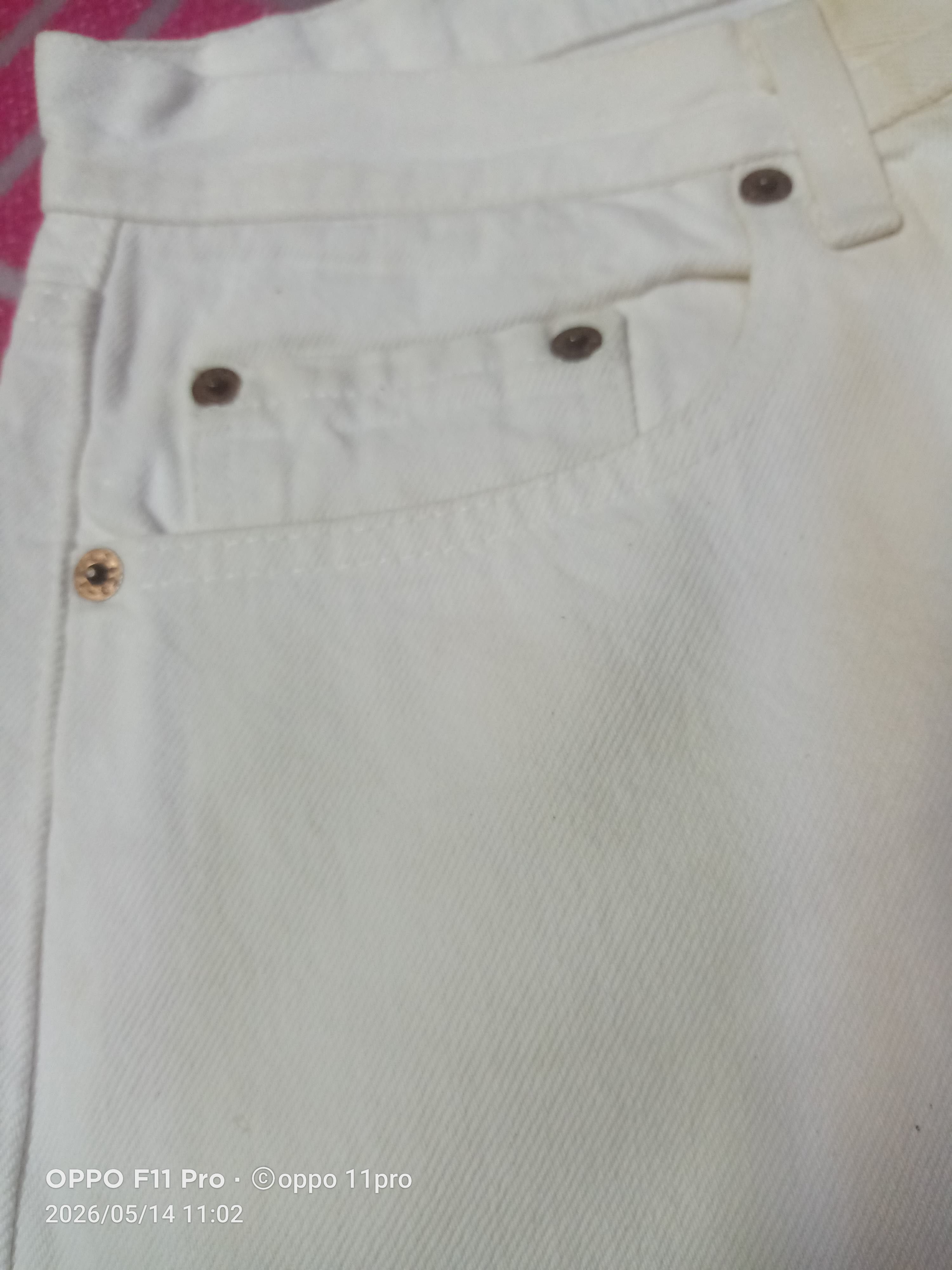 Levi's Vintage Clothing 💥Vintage Levi's 501 White Denim 80s 32x33 💥 Size US 32 / EU 48 - 14 Thumbnail