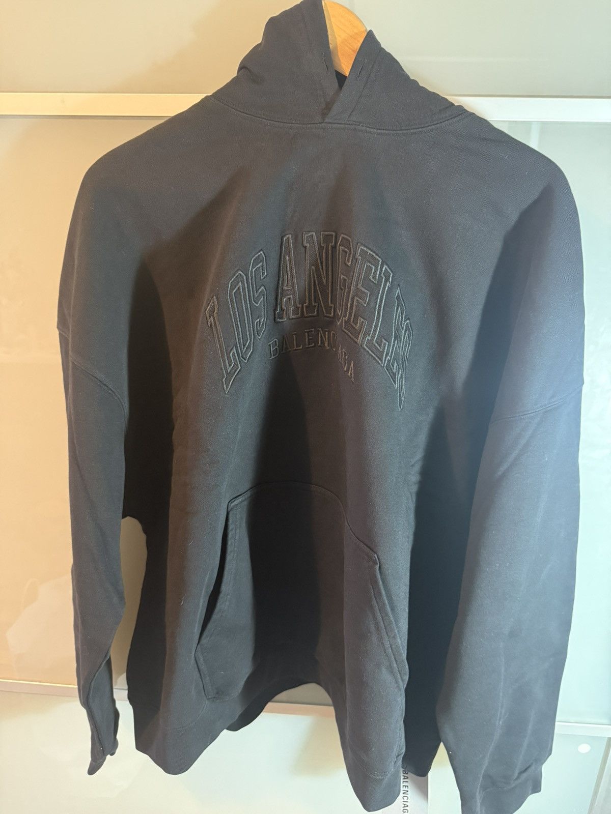 Balenciaga Balenciaga Los Angles Hoodie Black Size 2 Size US S / EU 44-46 / 1 - 2 Thumbnail