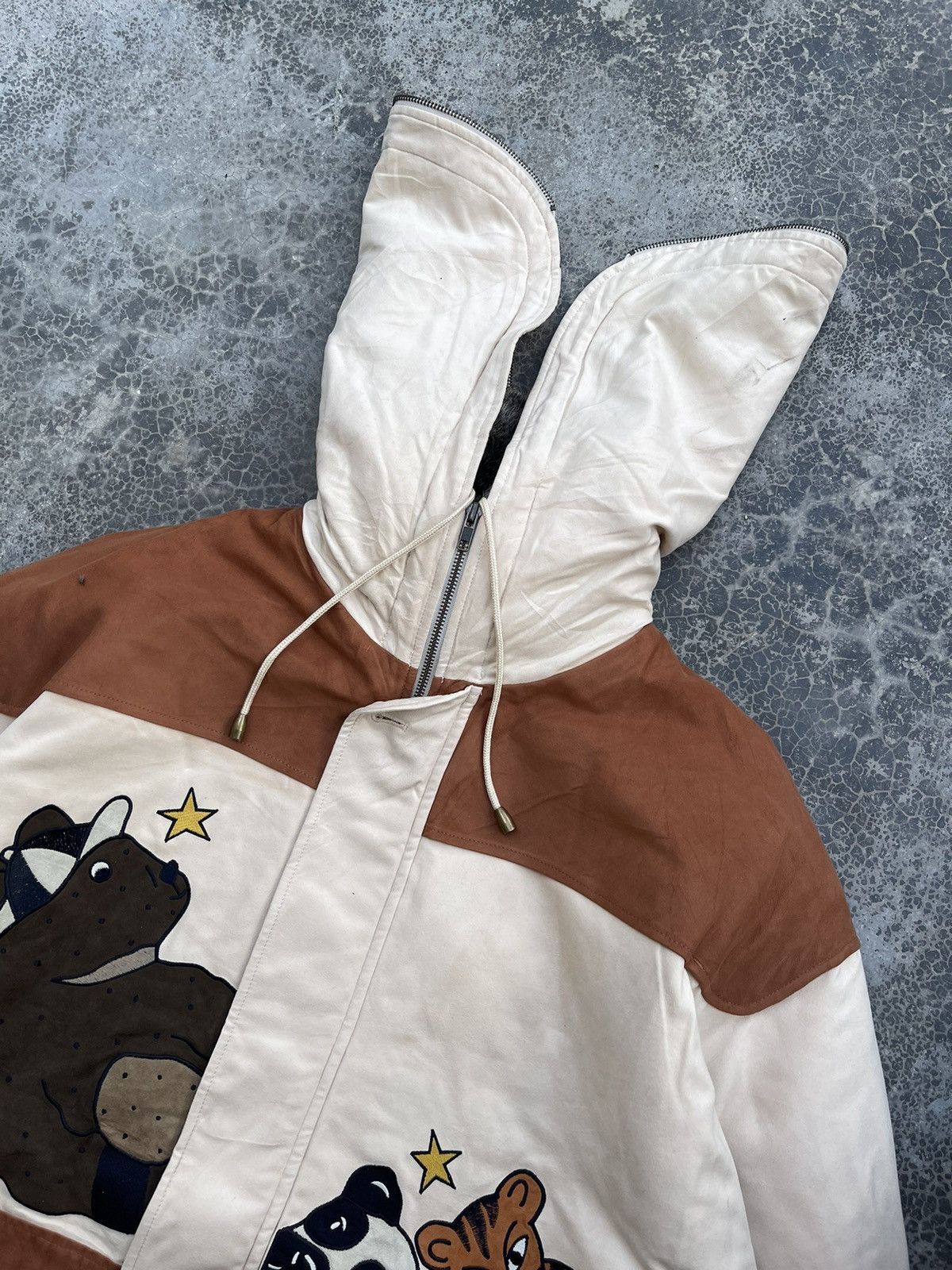 Jean Charles De Castelbajac × Vintage Vintage Castlebajac Family Collection Split Hood Jacket Size US L / EU 52-54 / 3 - 8 Thumbnail