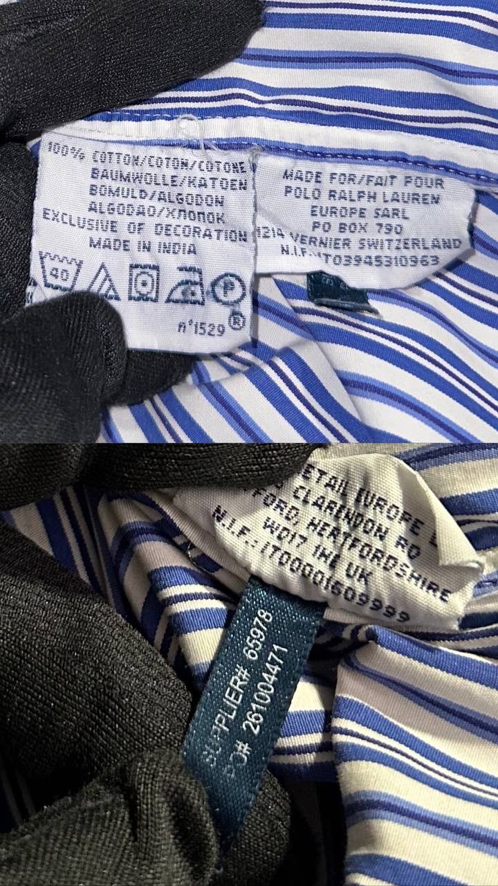 Polo Ralph Lauren × Ralph Lauren Ralph Lauren Shirt Button Down Long Sleeve striped Classic Size US L / EU 52-54 / 3 - 9 Thumbnail