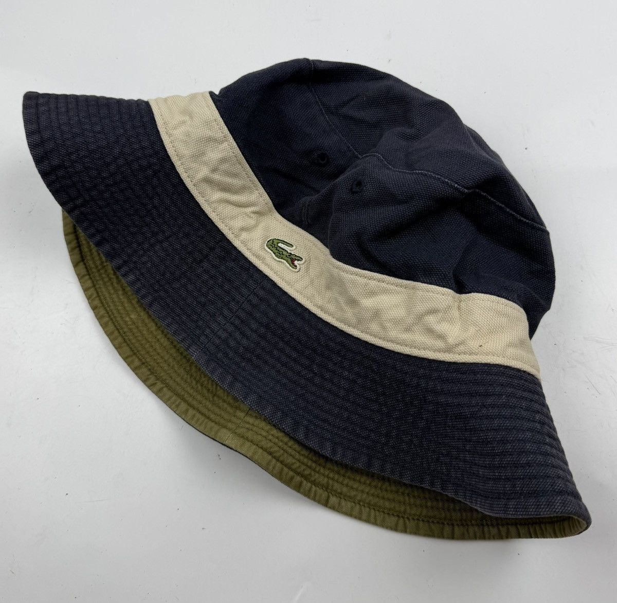 Lacoste lacoste reversible bucket hat tc52 Size ONE SIZE - 6 Thumbnail