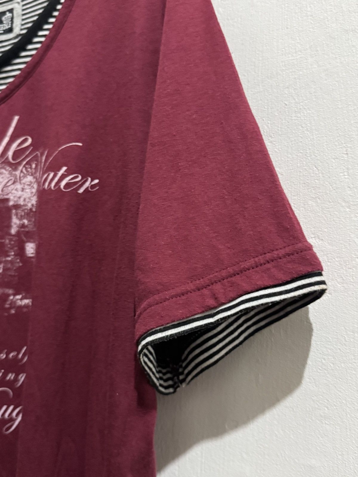 Hysteric Glamour Y2k Doubleneedle 2layer poem ifsixwasnine tshirt Size US M / EU 48-50 / 2 - 4 Thumbnail
