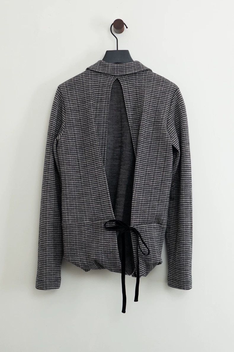 Comme des Garcons Comme des Garcons Deformed houndstooth doll collar sweater Size M / US 6-8 / IT 42-44 - 2 Thumbnail