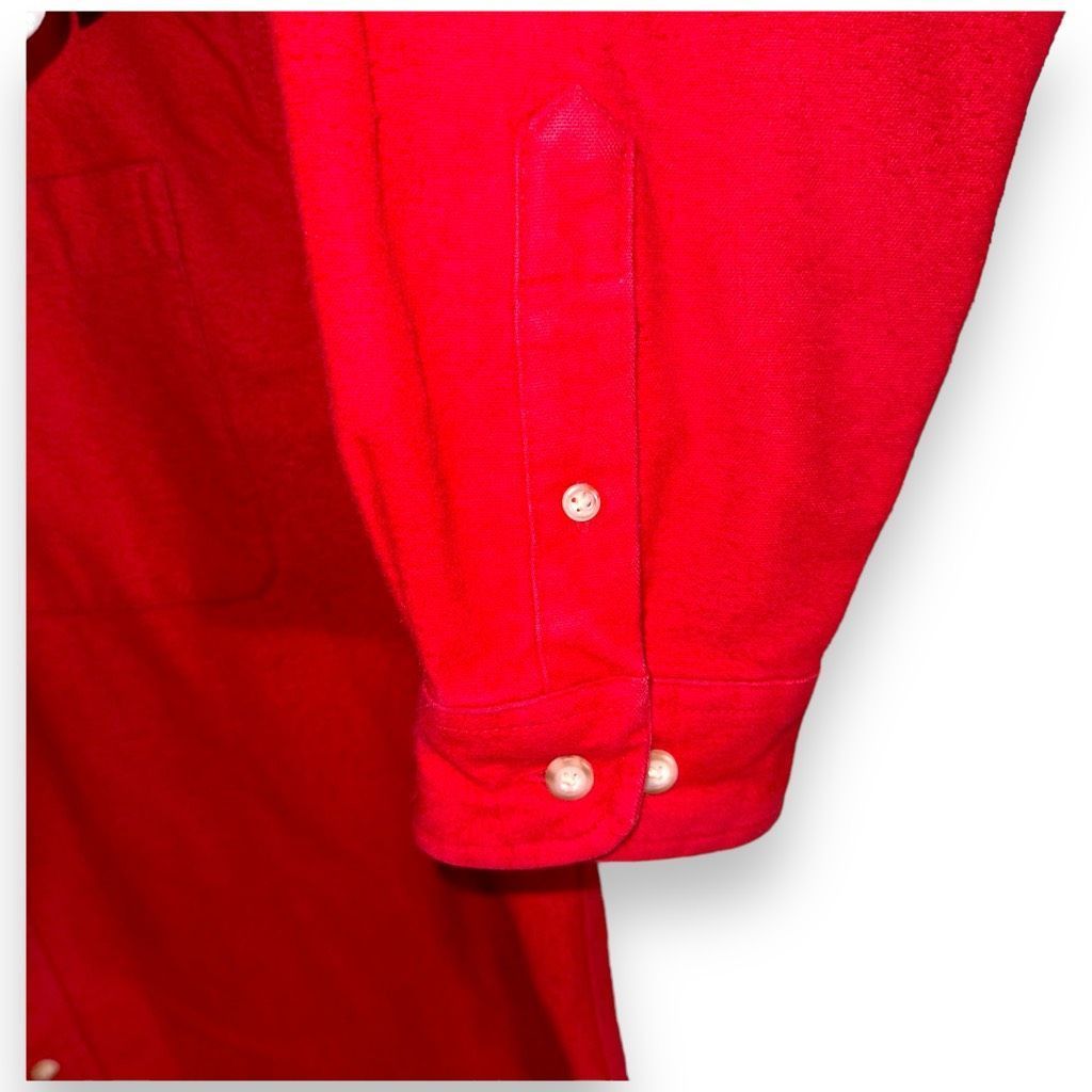 Eddie Bauer Eddie Bauer Crimson Red Chamois Flannel Sport Shirt L Size US L / EU 52-54 / 3 - 6 Thumbnail