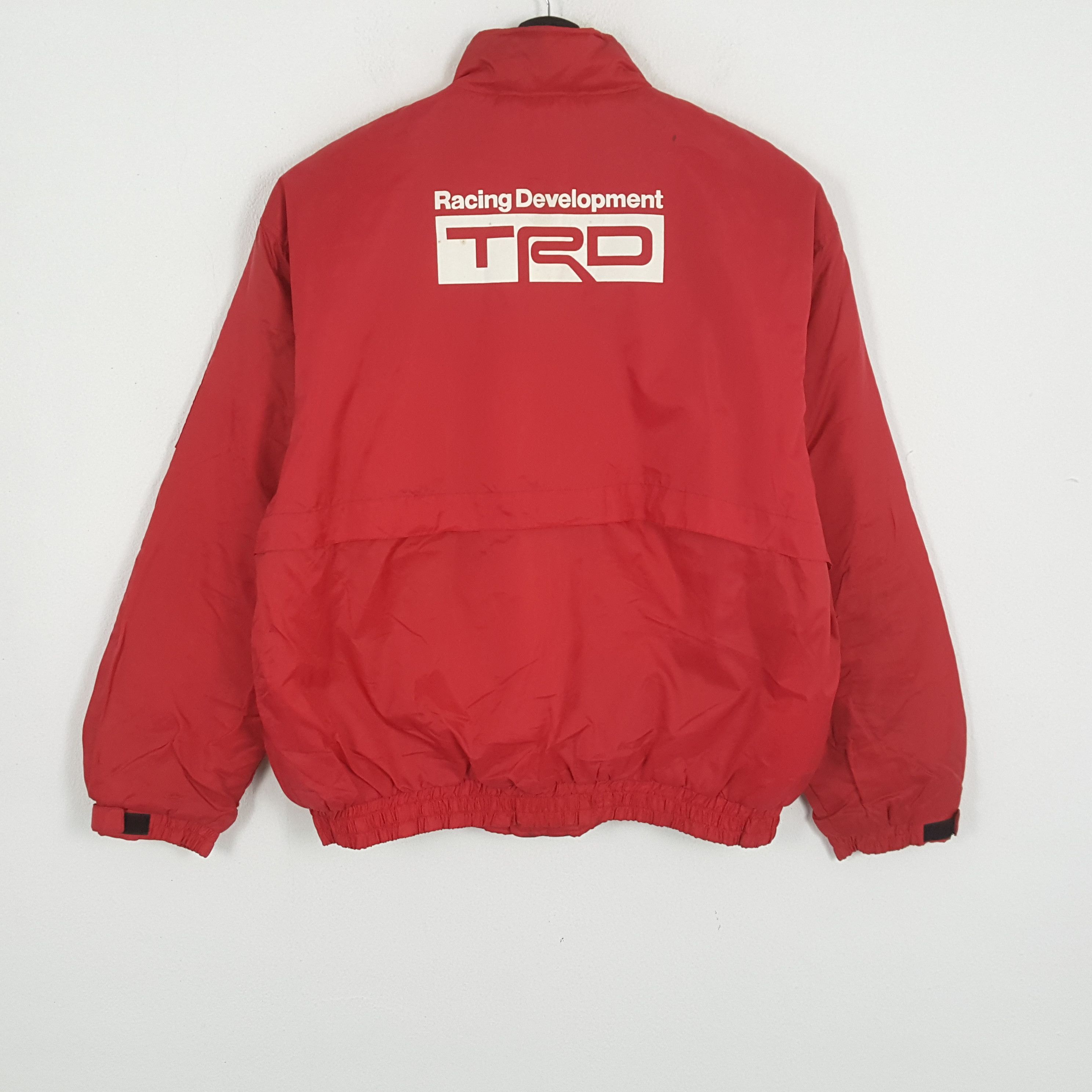 Japanese Brand × Vintage TRD RACING DEVELOPMENT Japanese Motorsports Jacket Size US XL / EU 56 / 4 - 1 Thumbnail
