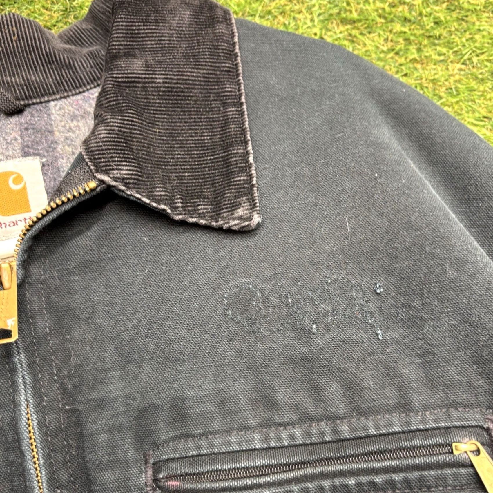 Carhartt VINTAGE Carhartt Detroit Jacket Mens 50 J01 Blanket Lining Made In USA Workwear Jacket Size US M / EU 48-50 / 2 - 7 Thumbnail