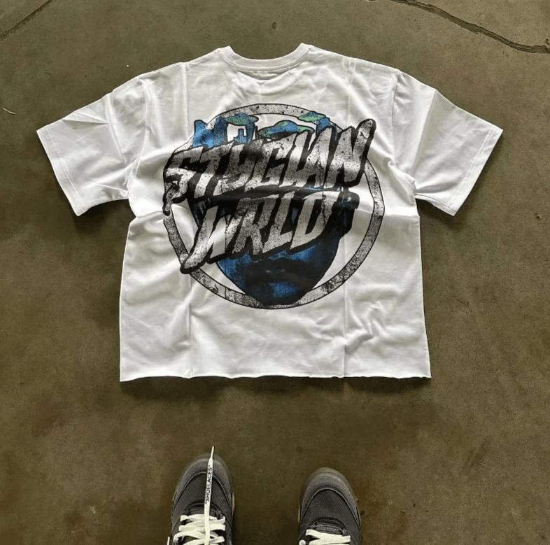 Vision Streetwear Hip hop Gothic trend brand printed short sleeve Size US S / EU 44-46 / 1 - 8 Thumbnail