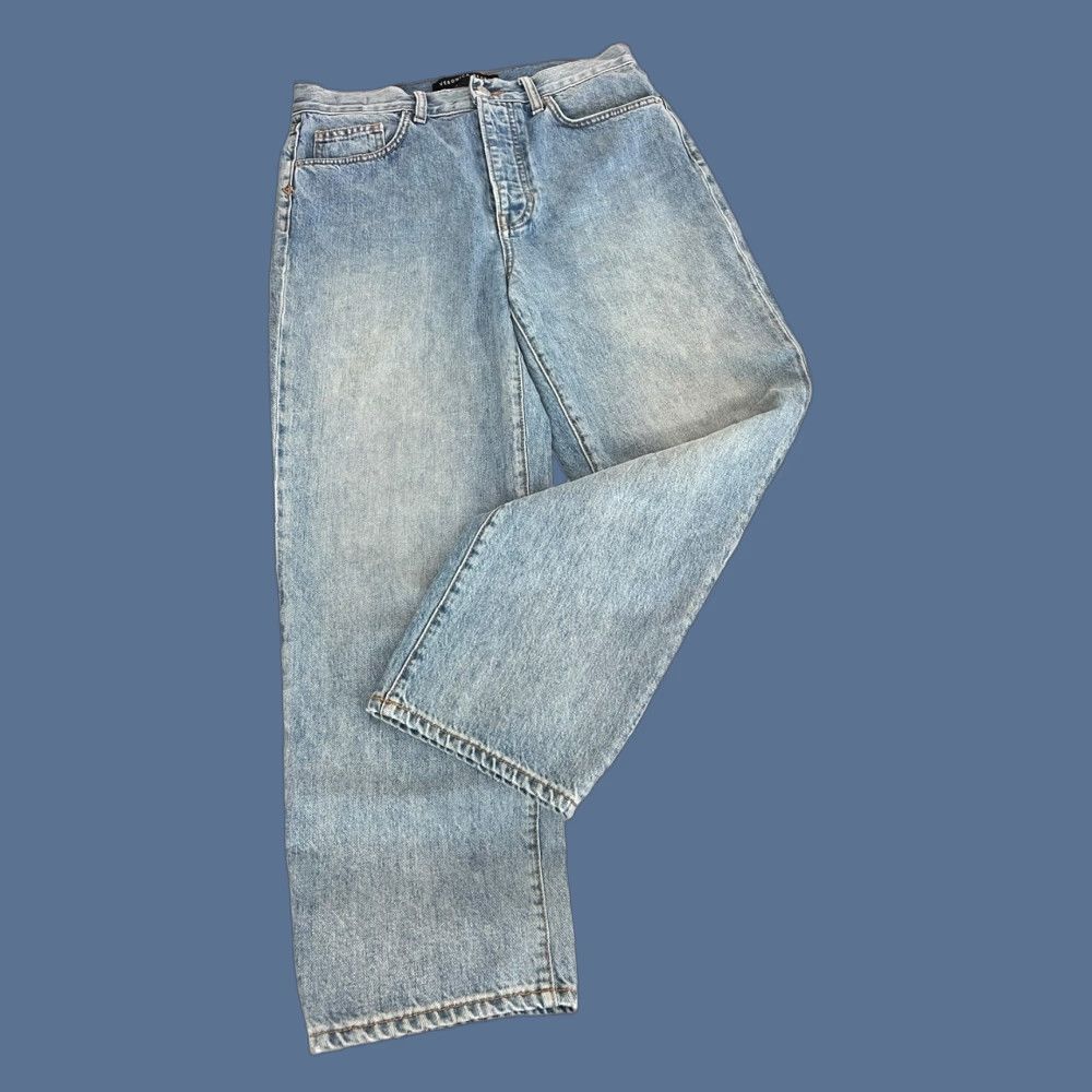 Veronica Beard VERONICA BEARD Blake Straight Leg Jeans Size 29 High Rise Blue Denim Mom Jeans Womens Jeans Blue High Rise 29 Straight Leg Veron Size 29" - 1 Thumbnail