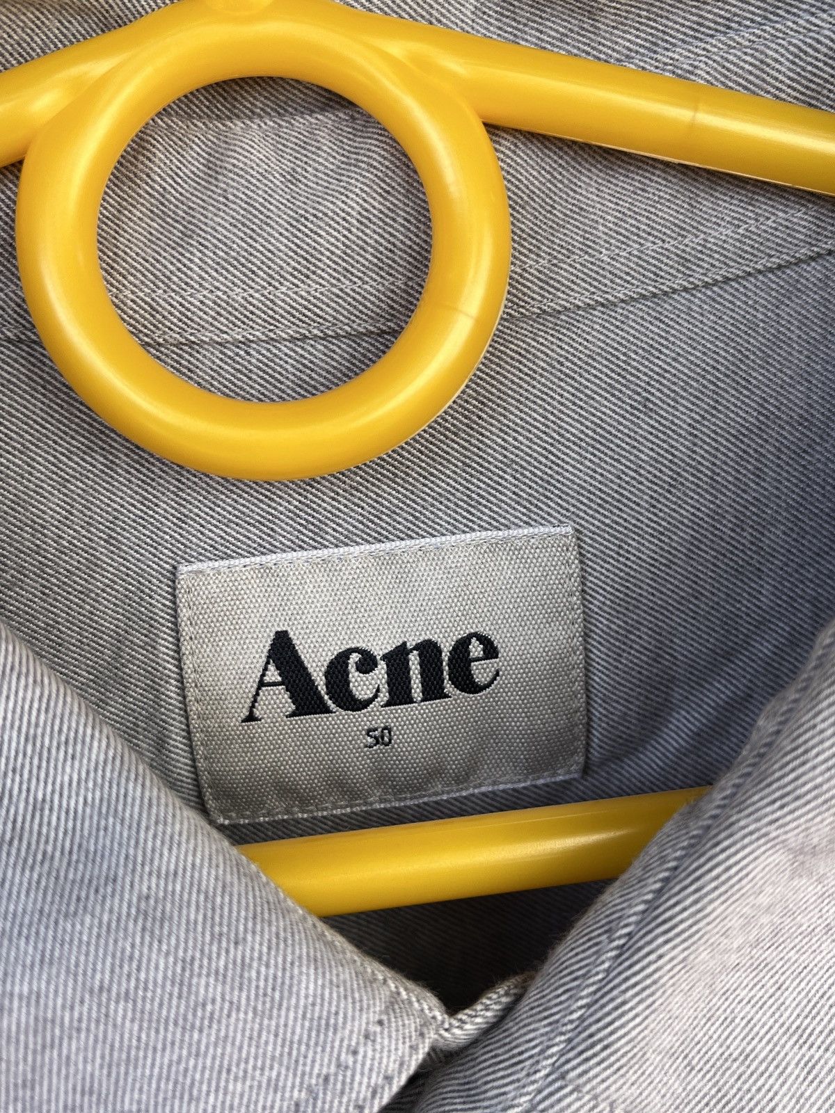 Acne Studios Grey Archive Vintage Shirt Acne Studios Tee Long Sleeve 50 Size US M / EU 48-50 / 2 - 4 Thumbnail