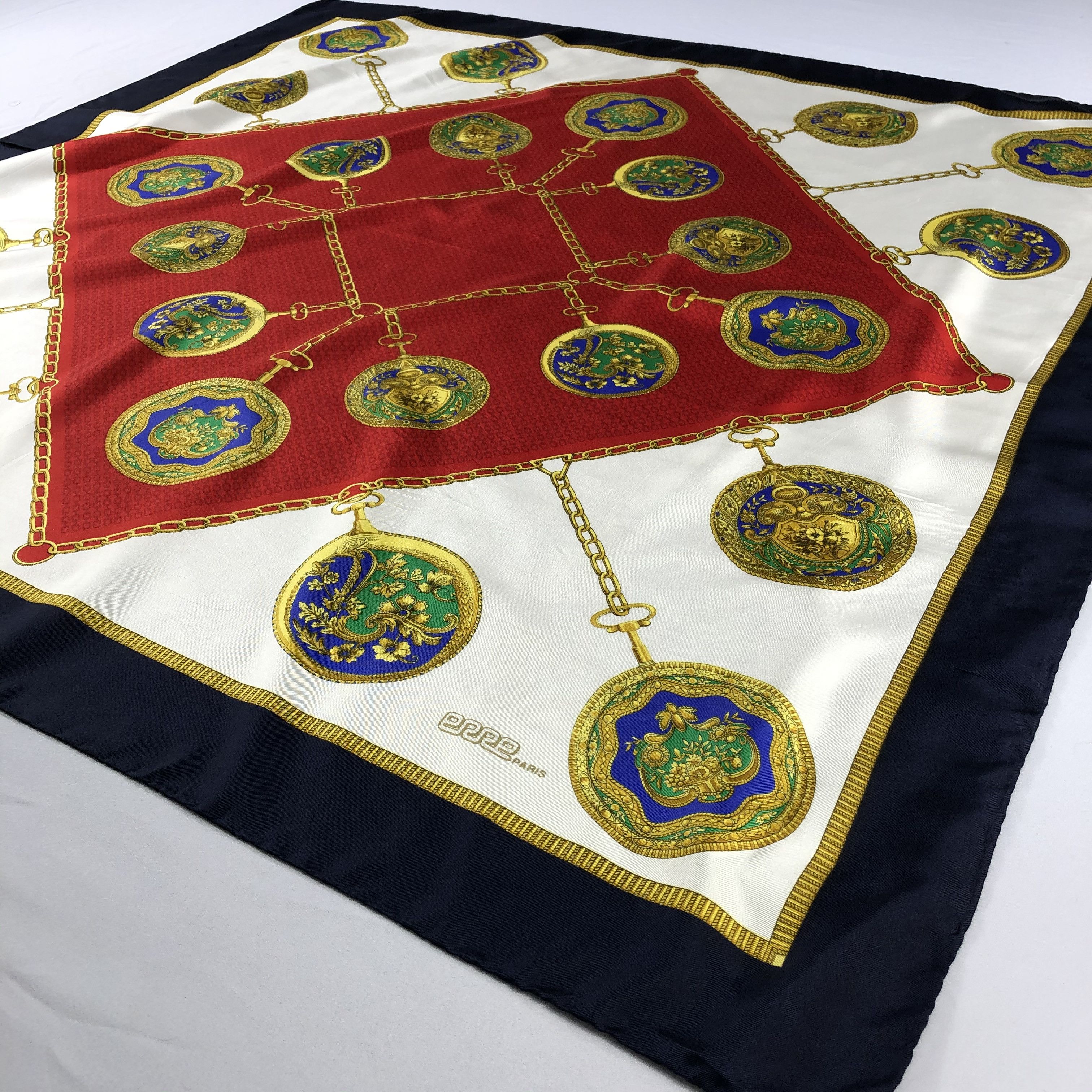 Vintage Vintage Silk Scarf Size ONE SIZE - 3 Thumbnail