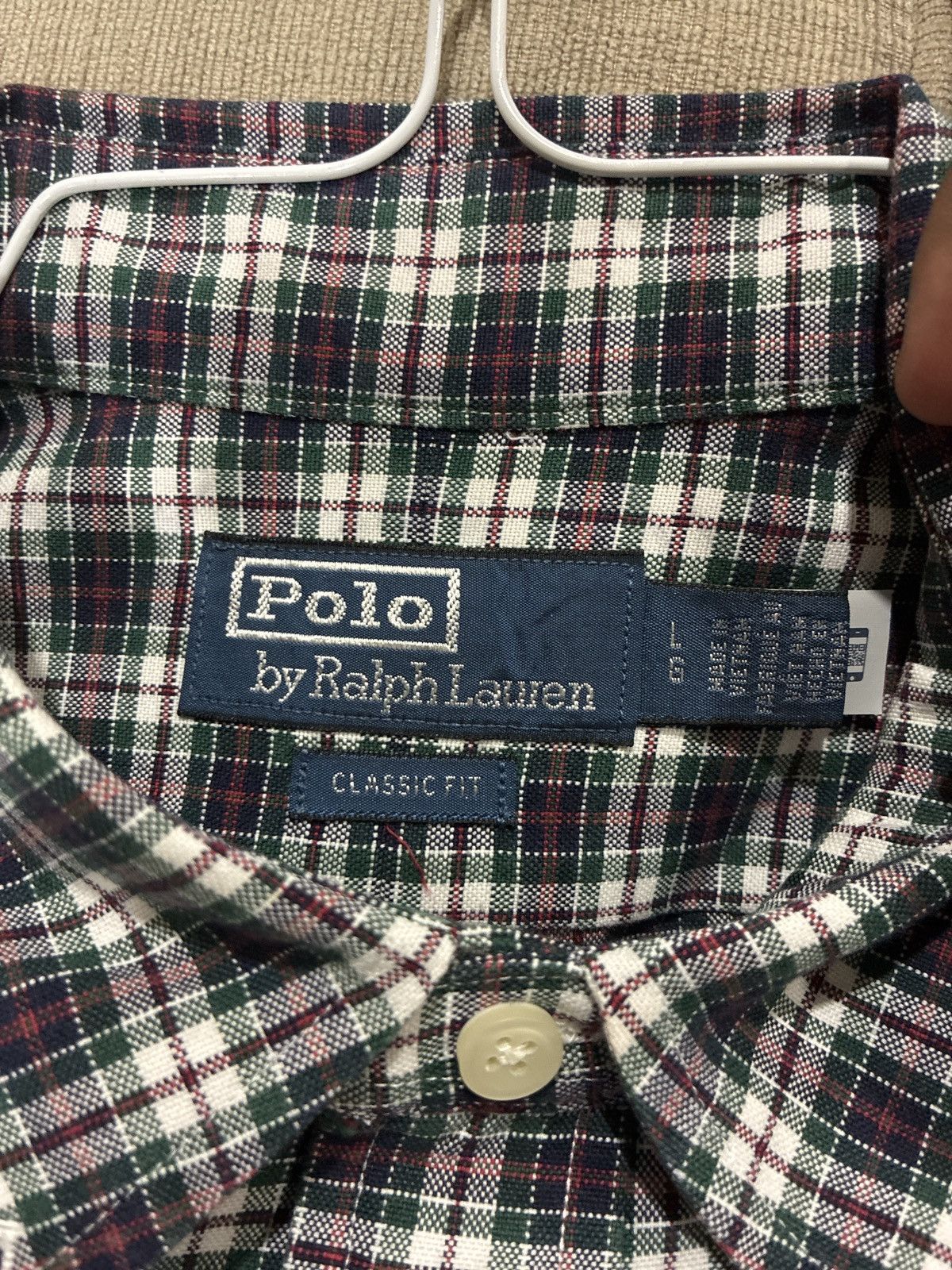 Polo Ralph Lauren Classic Fit Embroidered Oxford Shirt Size US L / EU 52-54 / 3 - 5 Thumbnail
