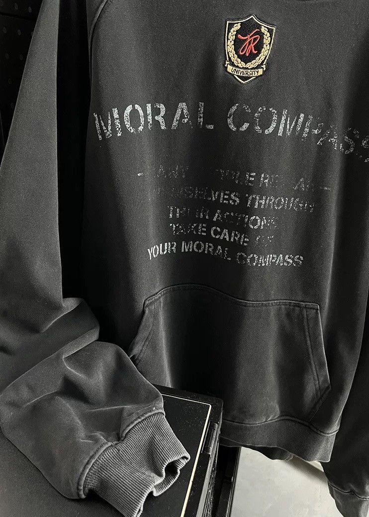 Japanese Brand × Vintage Outdoor retro punk y2k faded letters hoodie Size US L / EU 52-54 / 3 - 9 Thumbnail