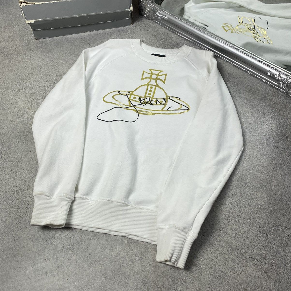 Vivienne Westwood Vintage Vivienne Westwood Big Logo Sweatshirt Y2K Size US XS / EU 42 / 0 - 5 Thumbnail