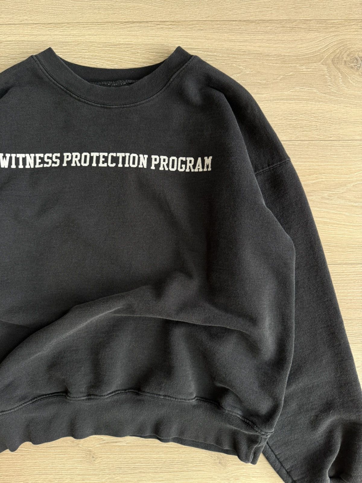 Vintage Vintage Witness Protection Program Crewneck Sweatshirt Size US M / EU 48-50 / 2 - 2 Thumbnail