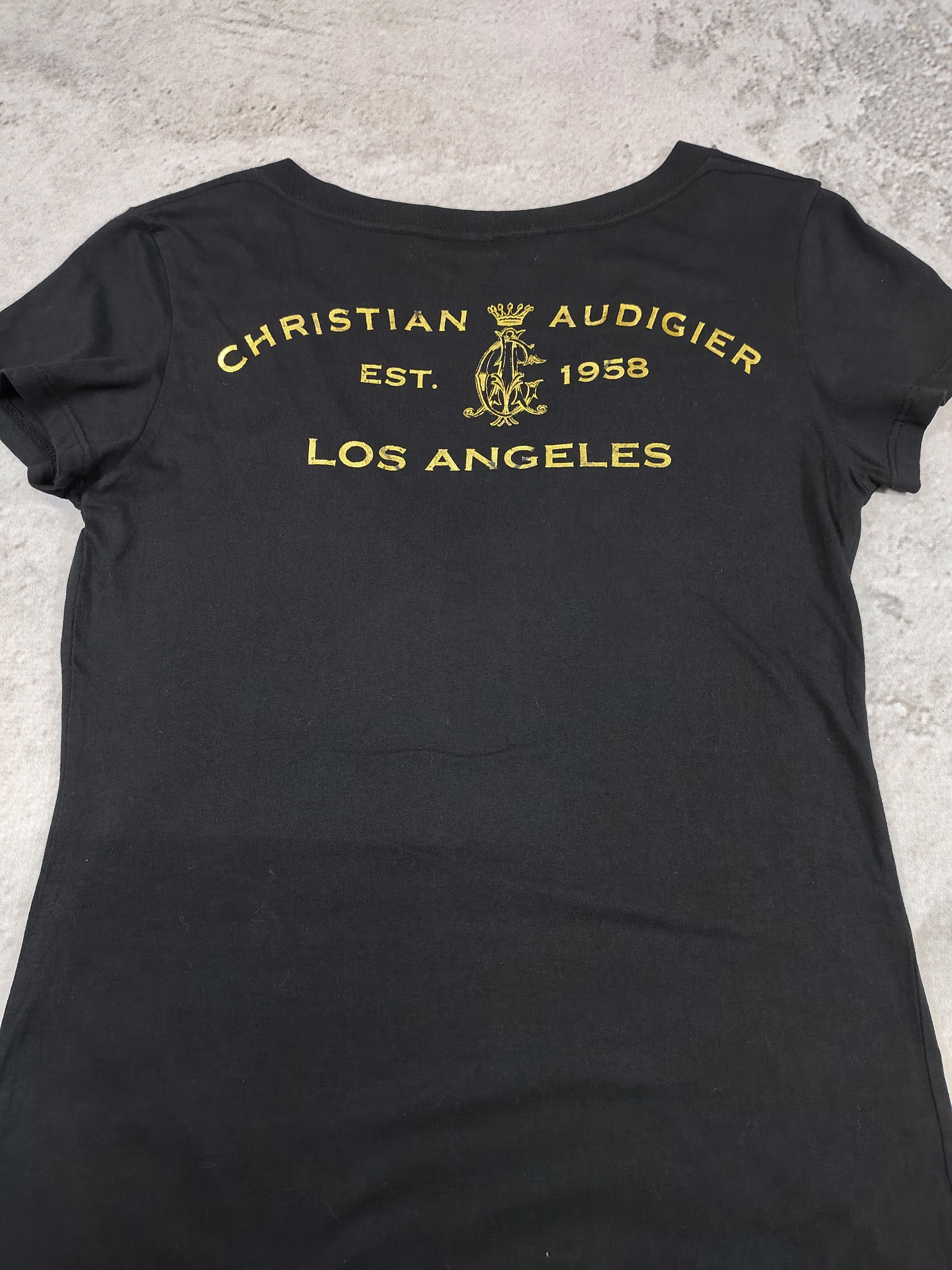 Christian Audigier Christian Audigier-Y2K Glam Rock Rose Heart Tattoo Top Size M / US 6-8 / IT 42-44 - 5 Thumbnail