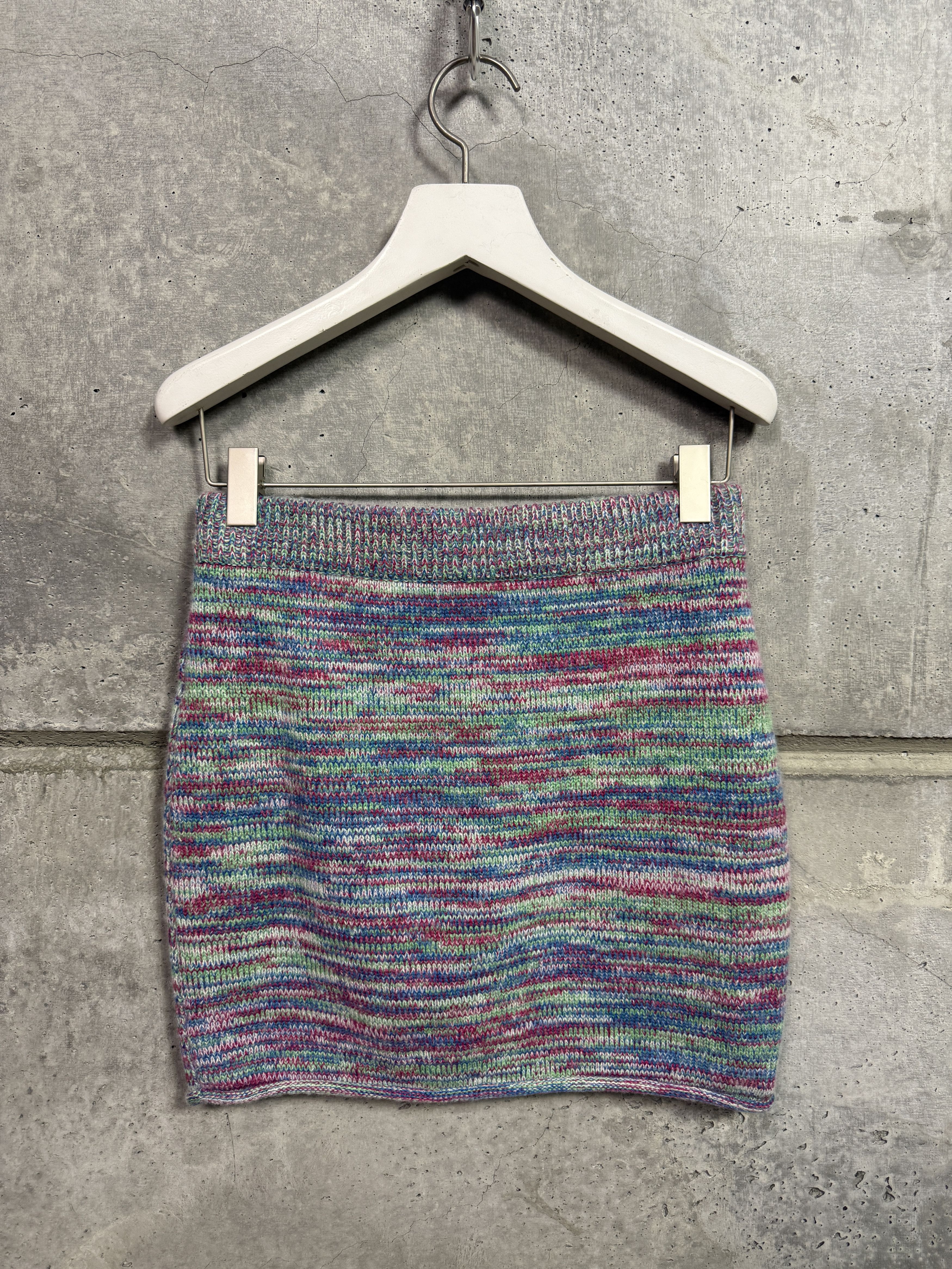 The Elder Statesman $750 The Elder Statesman Cashmere Ecstasy Mini Skirt Size 28" / US 6 / IT 42 - 2 Thumbnail