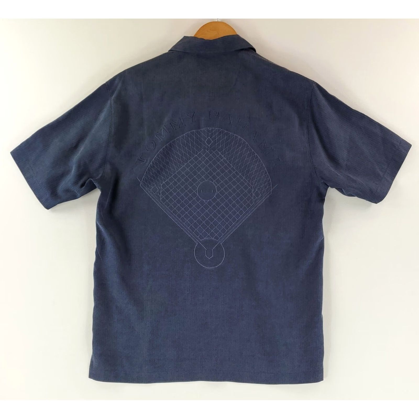 Tommy Bahama Tommy Bahama Shirt Kansas City Royals Baseball 100% Silk Blue Embroidered Mens S Shirt Size US S / EU 44-46 / 1 - 6 Thumbnail