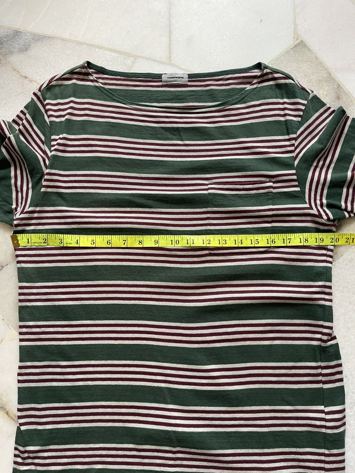 Undercover Undercover Stripe Pocket Tee Size US M / EU 48-50 / 2 - 6 Thumbnail
