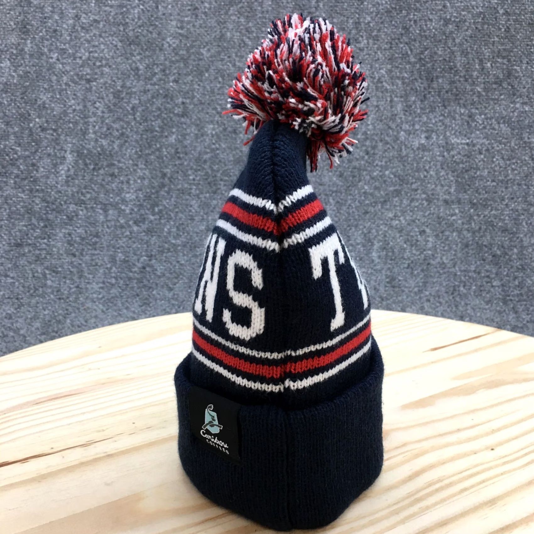 Twins Minnesota Twins Blue Knitted Acrylic Pompom Cuffed Beanie Hat Unisex OSFA Winter Size ONE SIZE - 4 Thumbnail