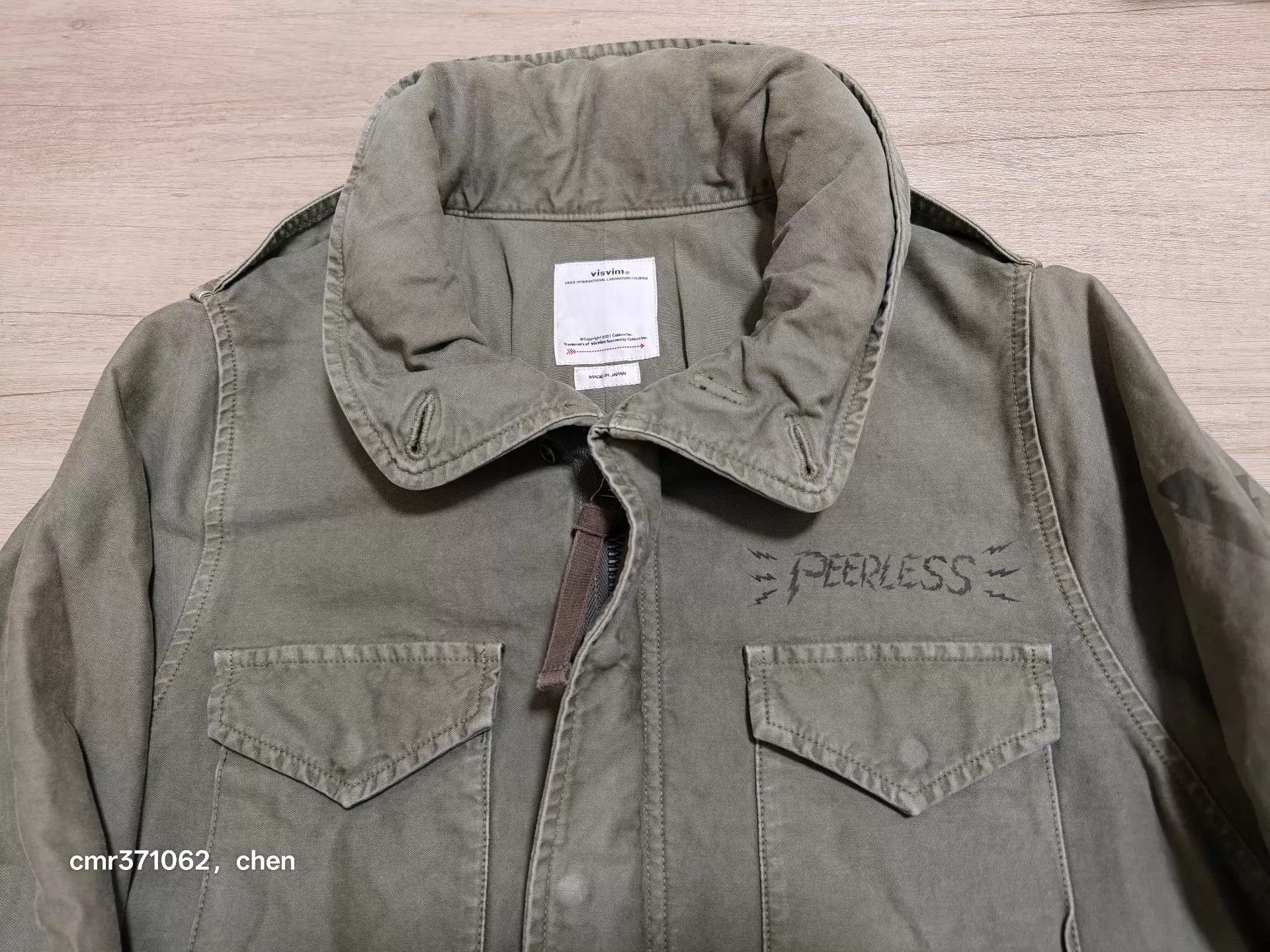Visvim visvim 18AW Spot Bickle Olive 2 4-Pkt Riri Zip Jkt Size US M / EU 48-50 / 2 - 2 Thumbnail