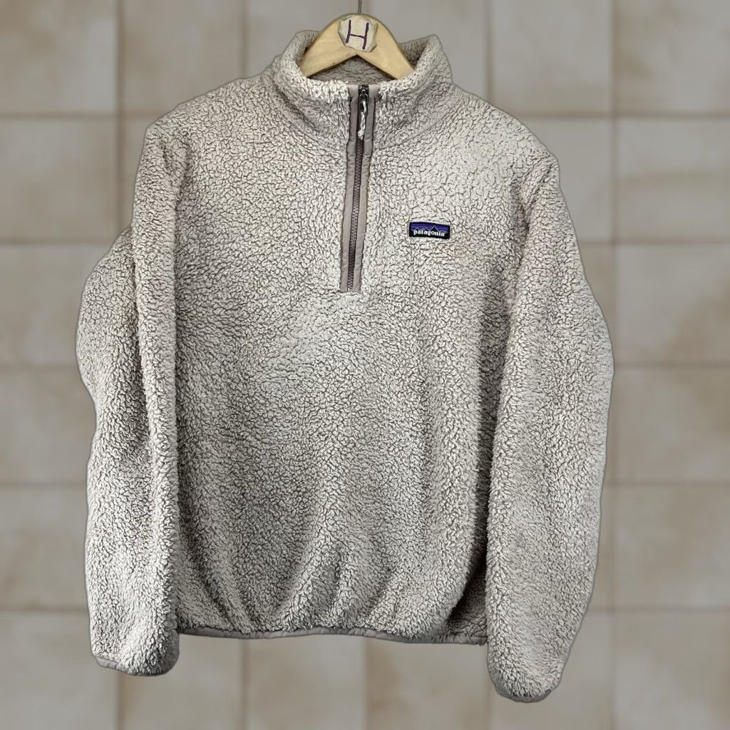 Patagonia Patagonia Jacket Women M 1/4 Zip Fleece Sherpa Los Gatos Beige Medium Size M / US 6-8 / IT 42-44 - 1 Thumbnail