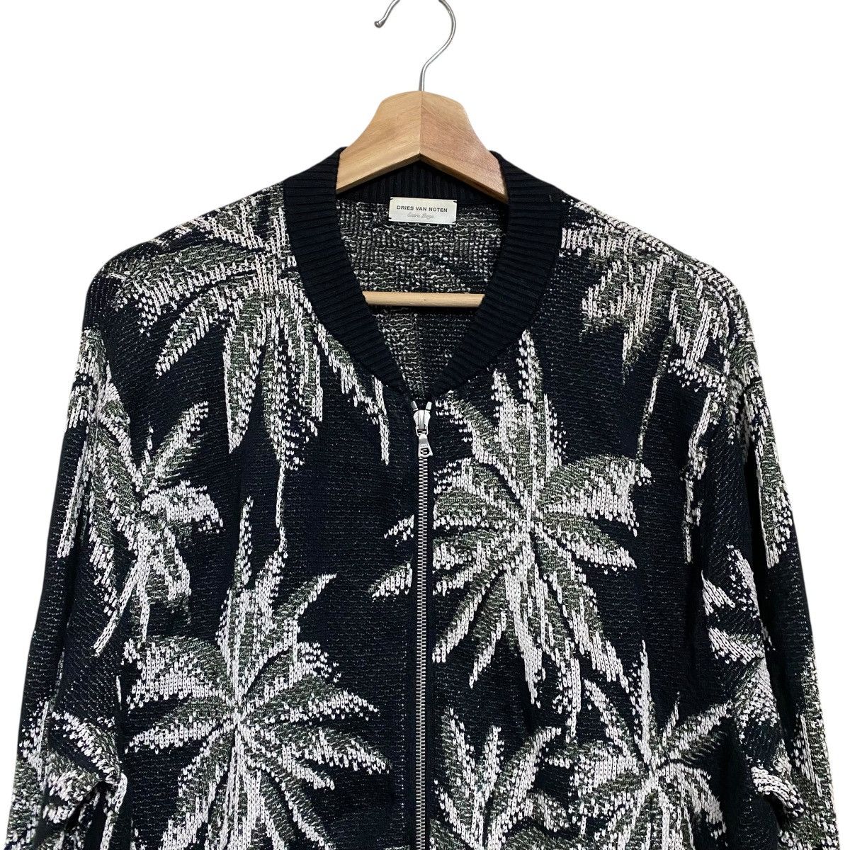 Dries Van Noten Dries Van Noten Knit Jacket Zipper Size US XL / EU 56 / 4 - 1 Thumbnail