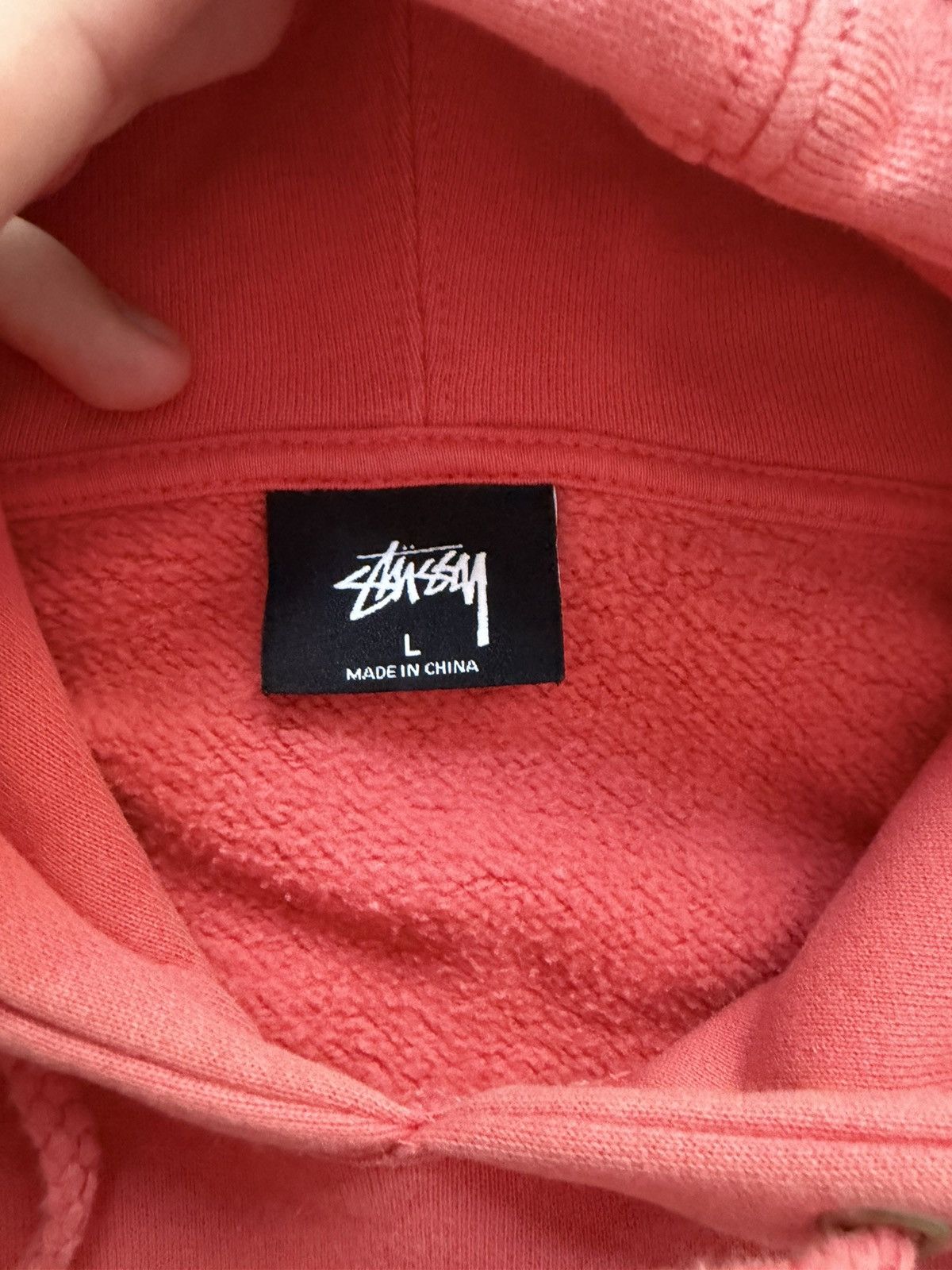 Stussy Stussy red hoodie, size “L” Size US L / EU 52-54 / 3 - 3 Thumbnail